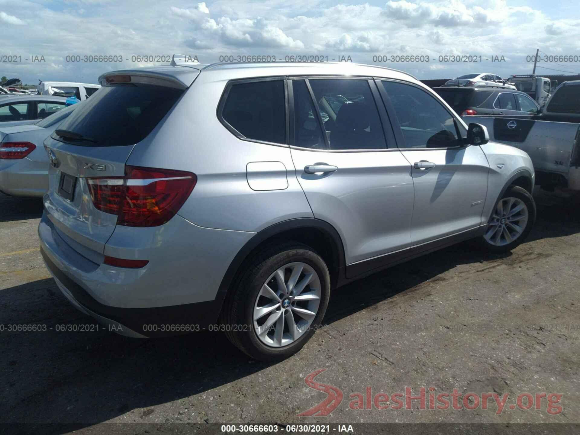 5UXWZ7C59G0R32514 2016 BMW X3