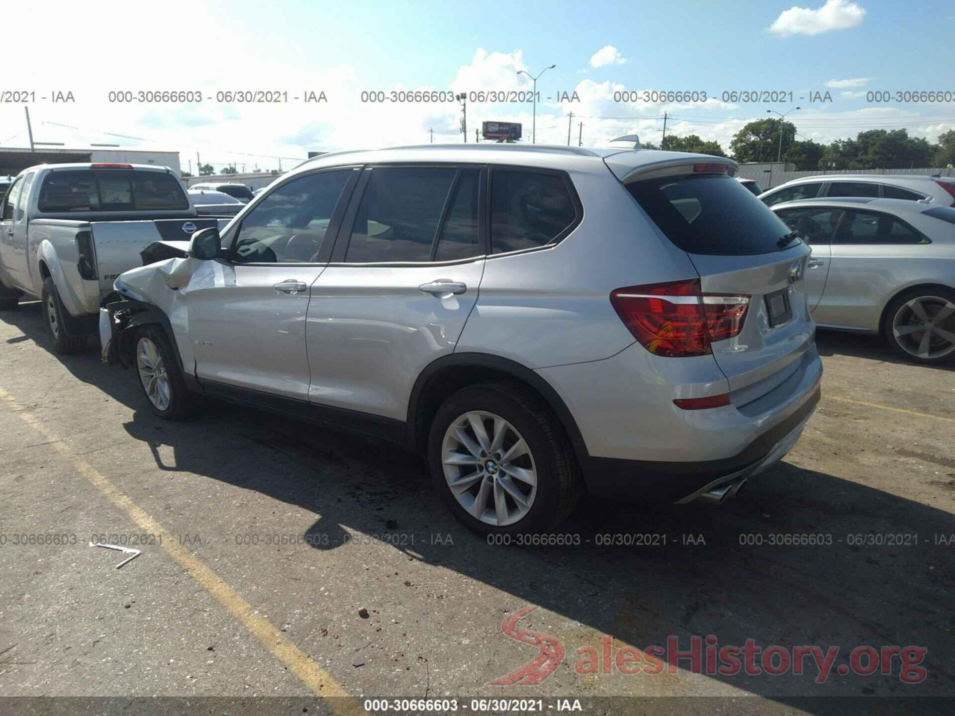 5UXWZ7C59G0R32514 2016 BMW X3