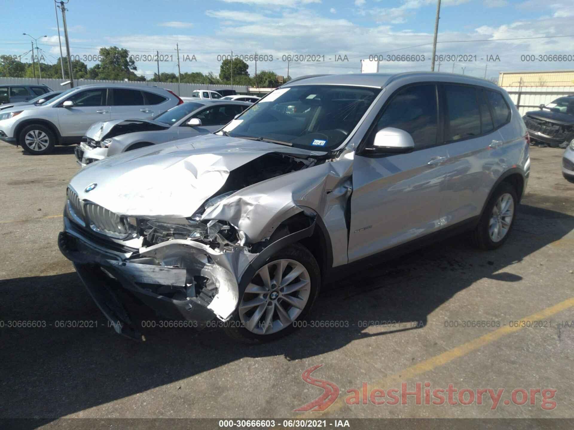 5UXWZ7C59G0R32514 2016 BMW X3