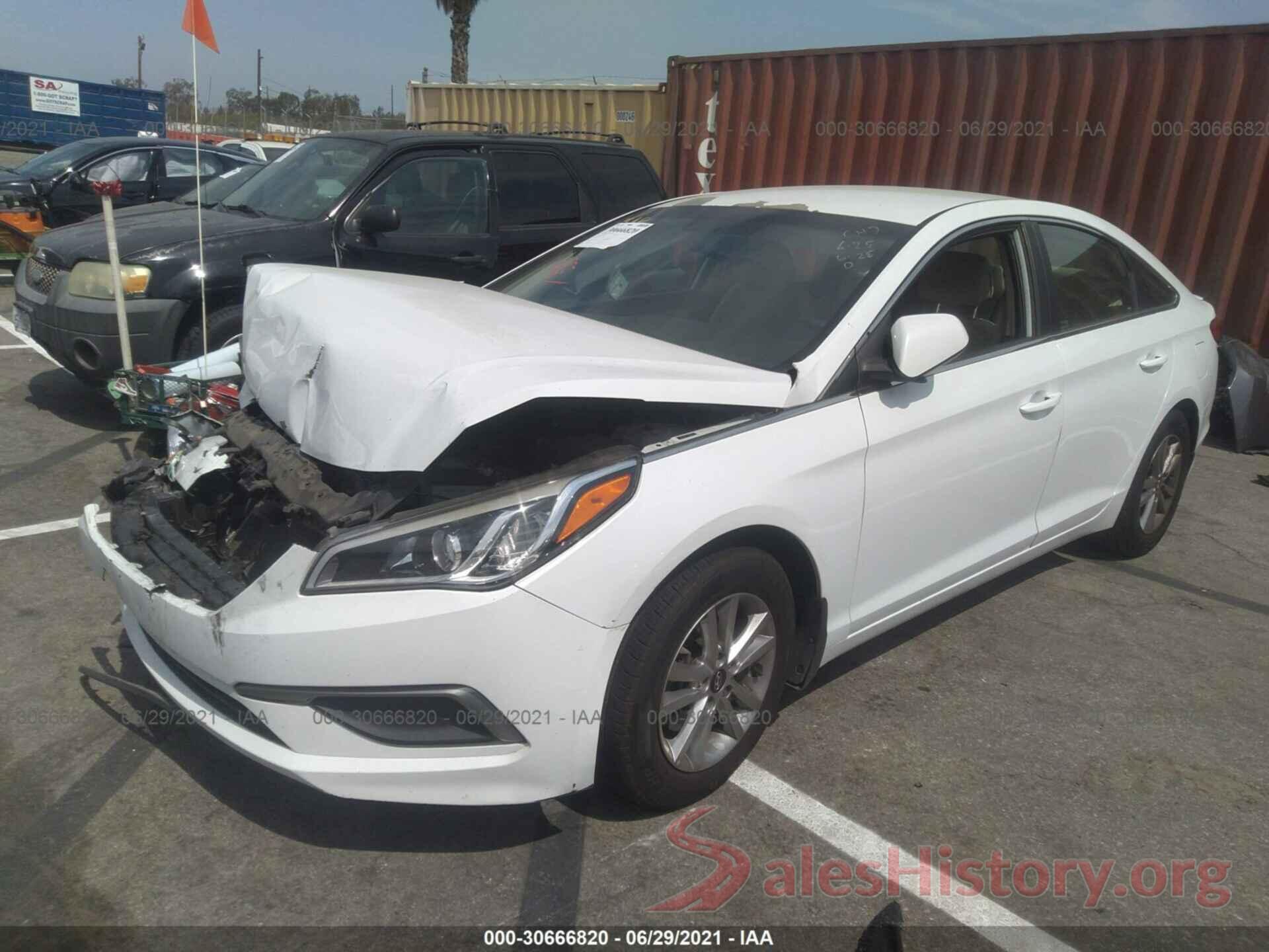 5NPE24AF3GH383486 2016 HYUNDAI SONATA