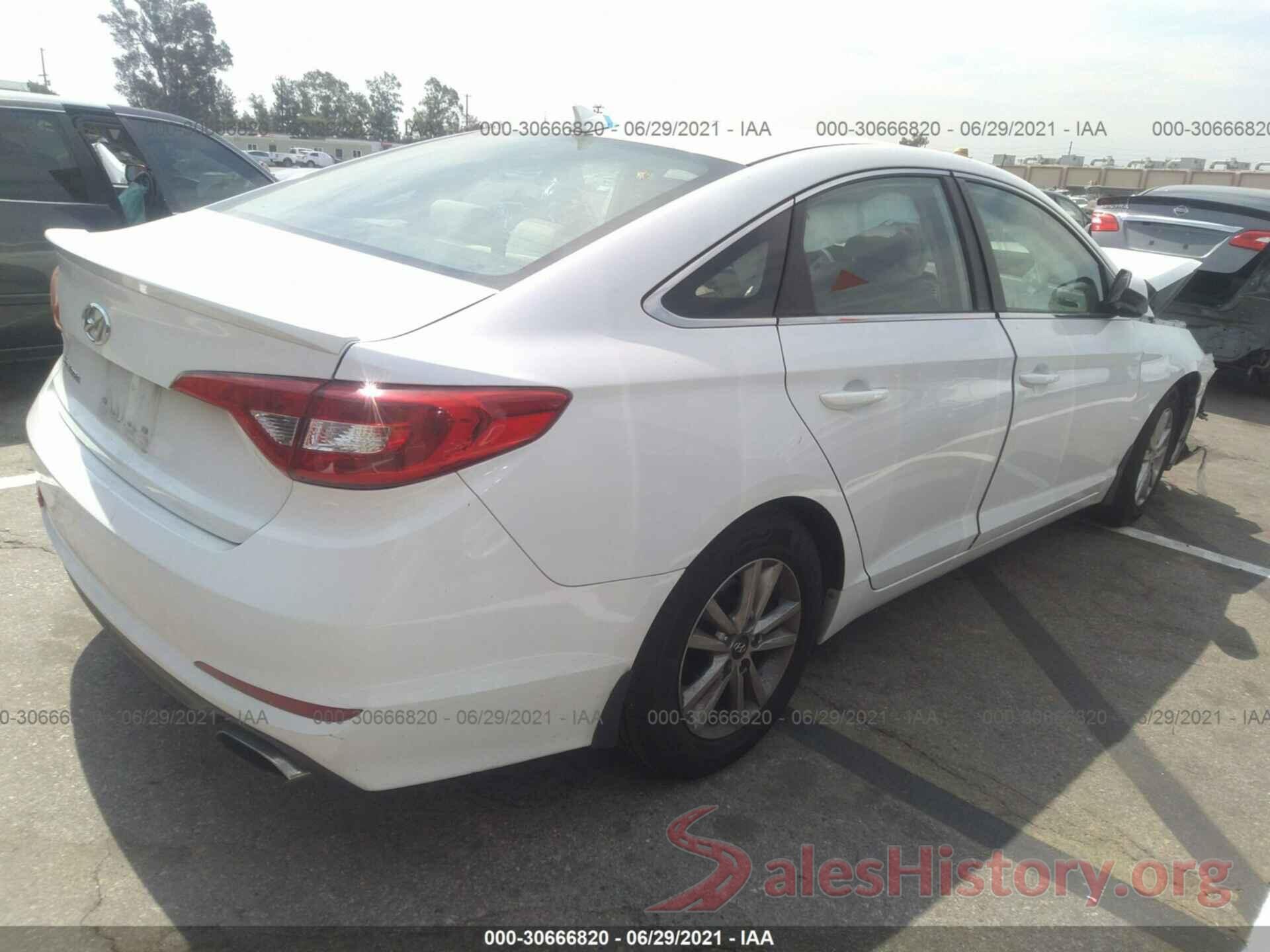 5NPE24AF3GH383486 2016 HYUNDAI SONATA