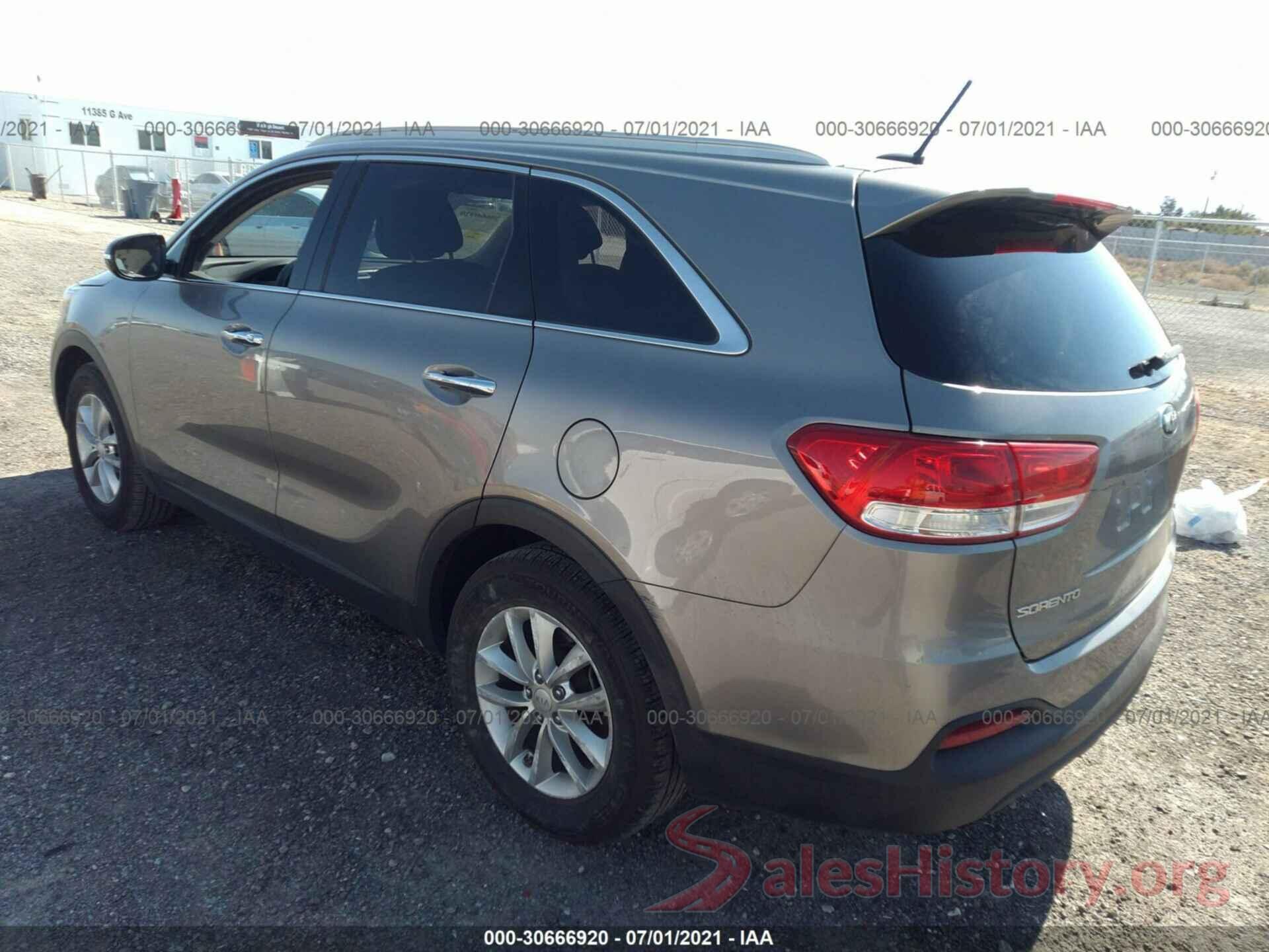 5XYPG4A5XGG157261 2016 KIA SORENTO