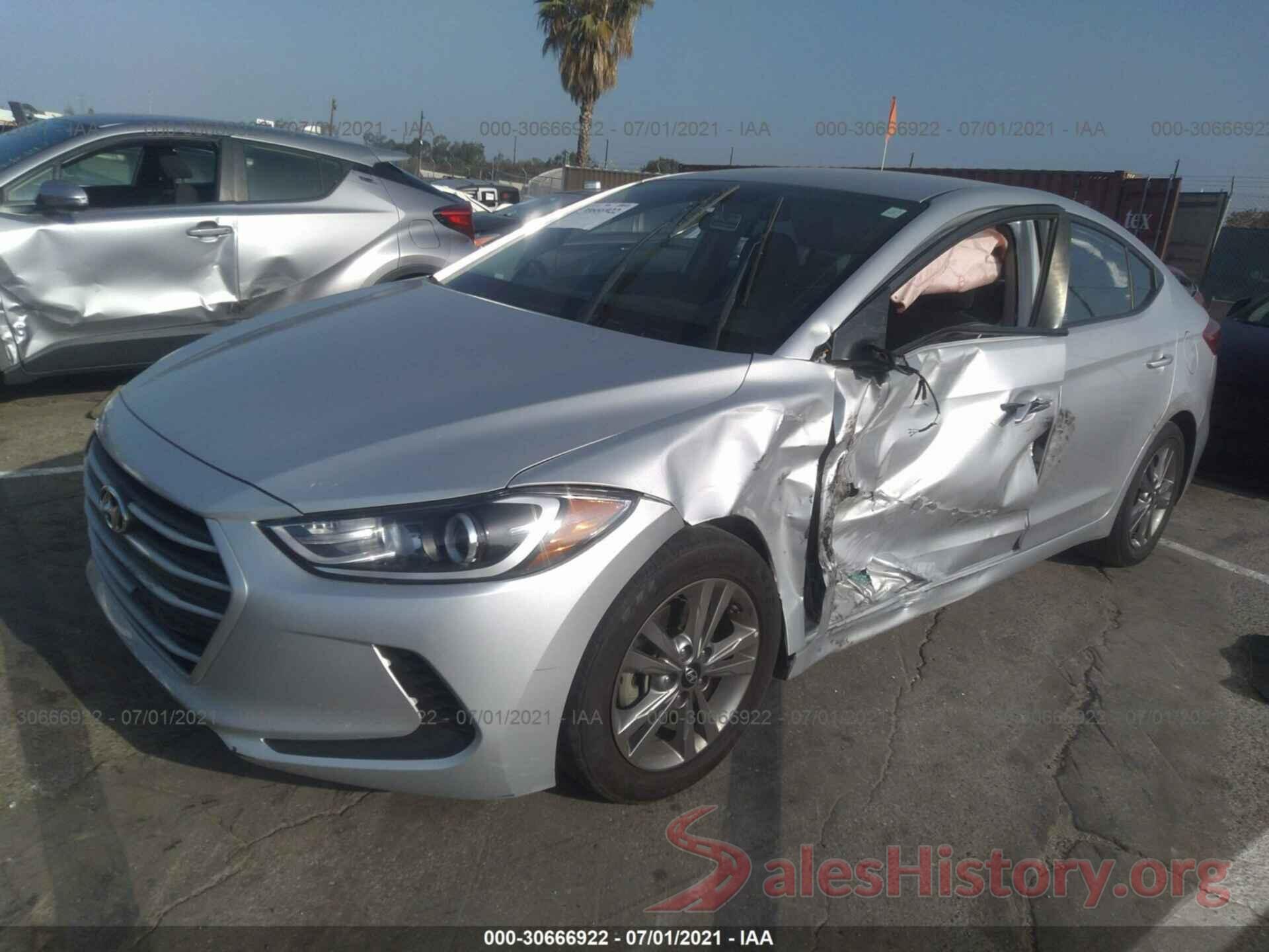 5NPD84LF3JH223249 2018 HYUNDAI ELANTRA