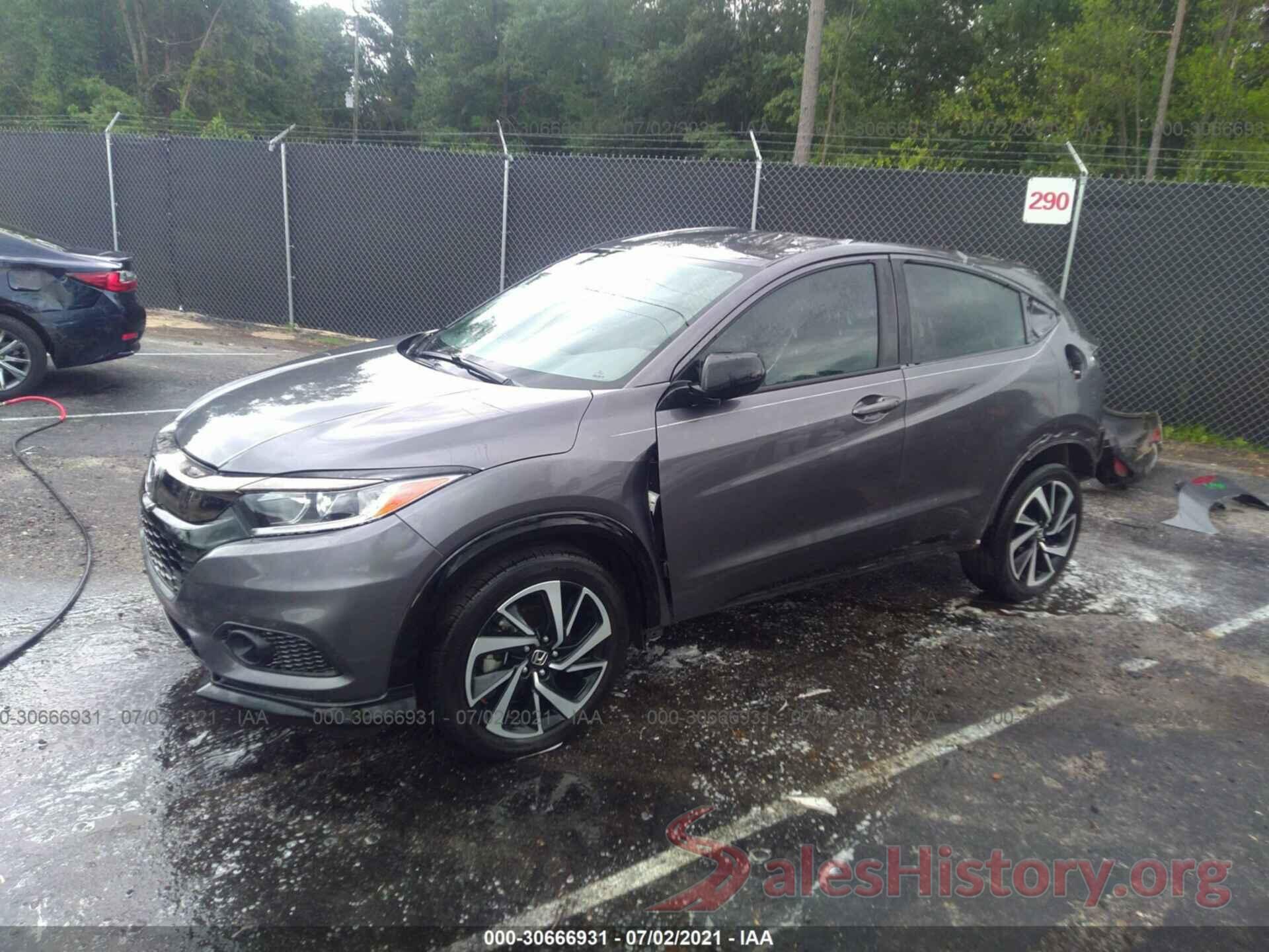 3CZRU5H13KG700299 2019 HONDA HR-V