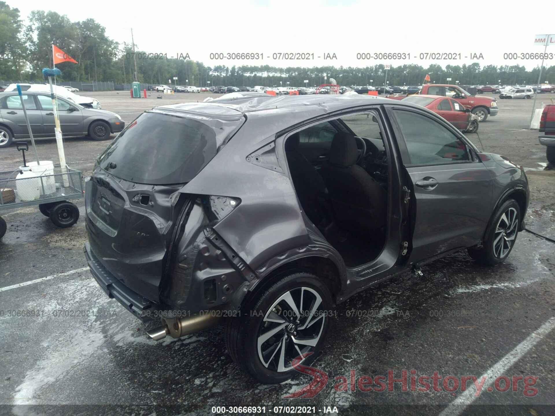 3CZRU5H13KG700299 2019 HONDA HR-V