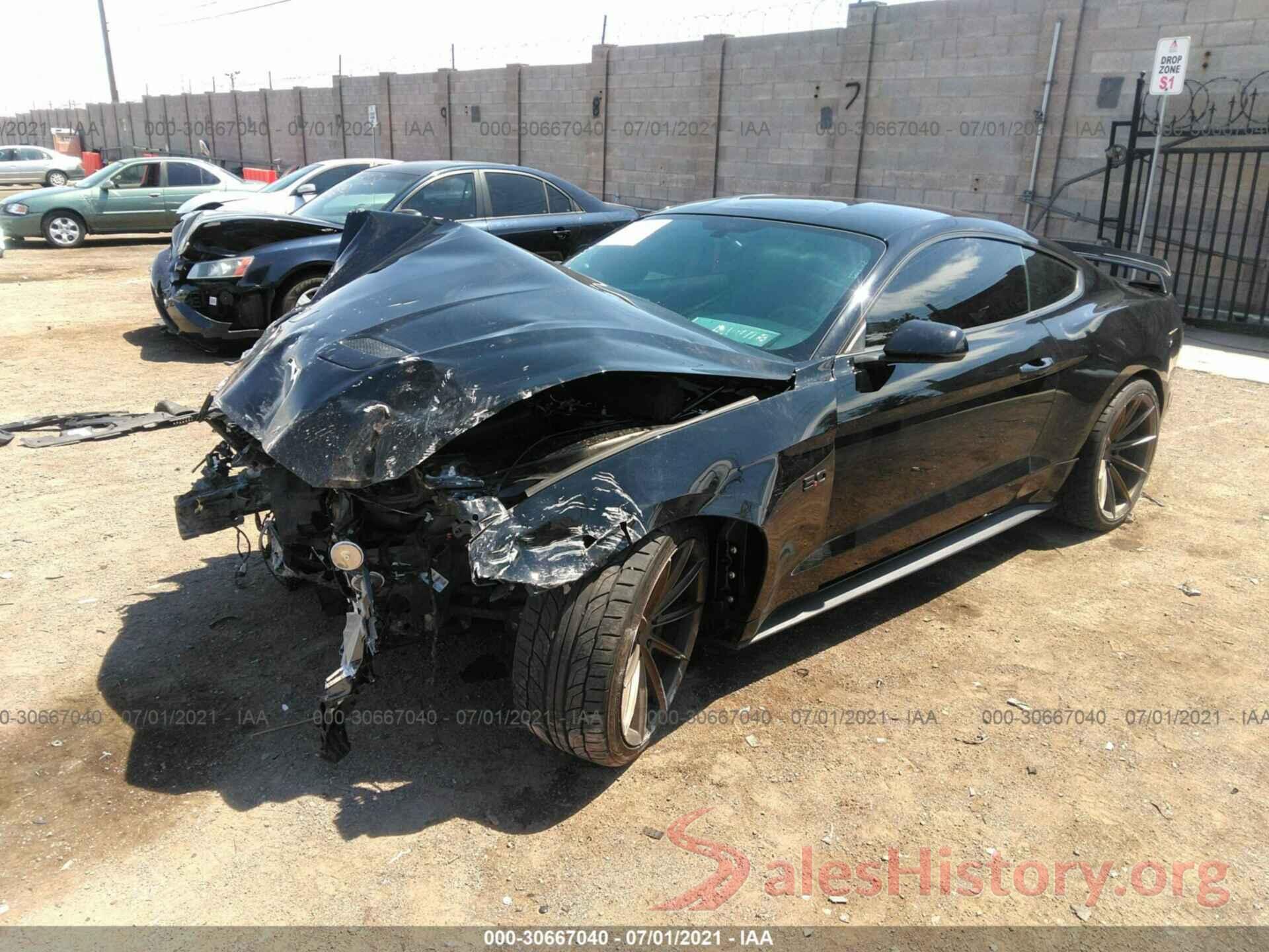 1FA6P8CF7J5105116 2018 FORD MUSTANG