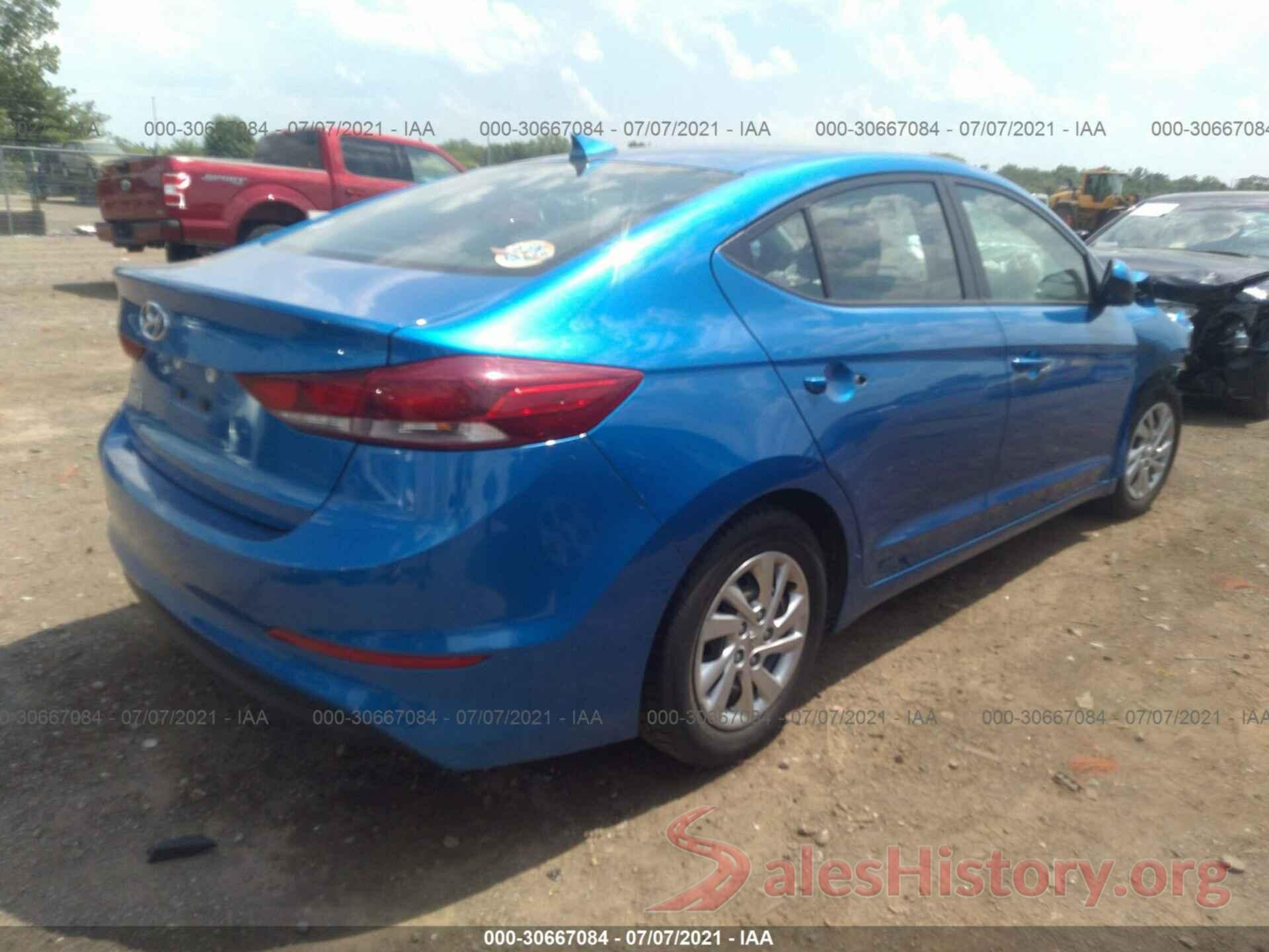 KMHD74LF7HU121497 2017 HYUNDAI ELANTRA