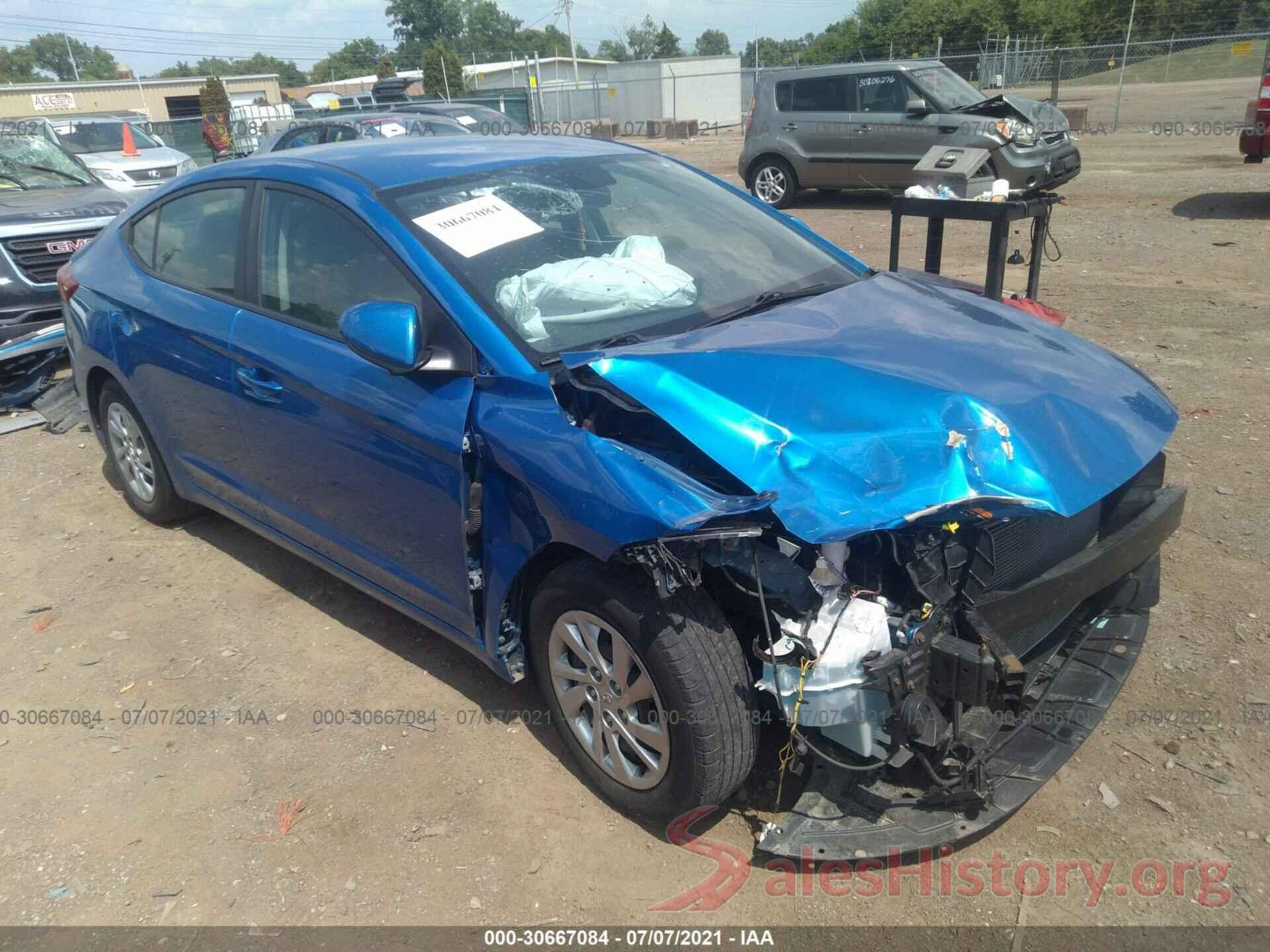 KMHD74LF7HU121497 2017 HYUNDAI ELANTRA