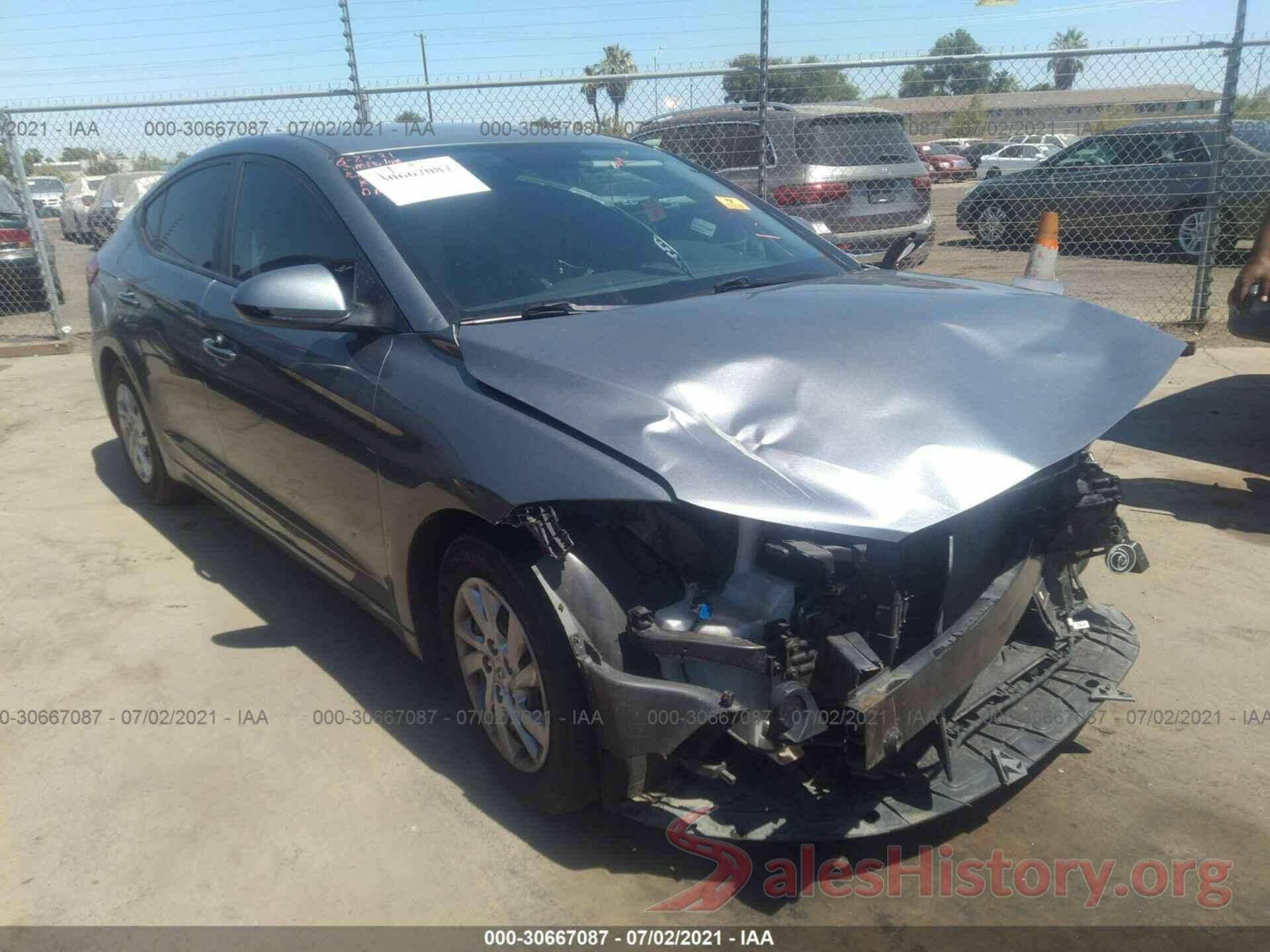 KMHD74LF5HU149945 2017 HYUNDAI ELANTRA