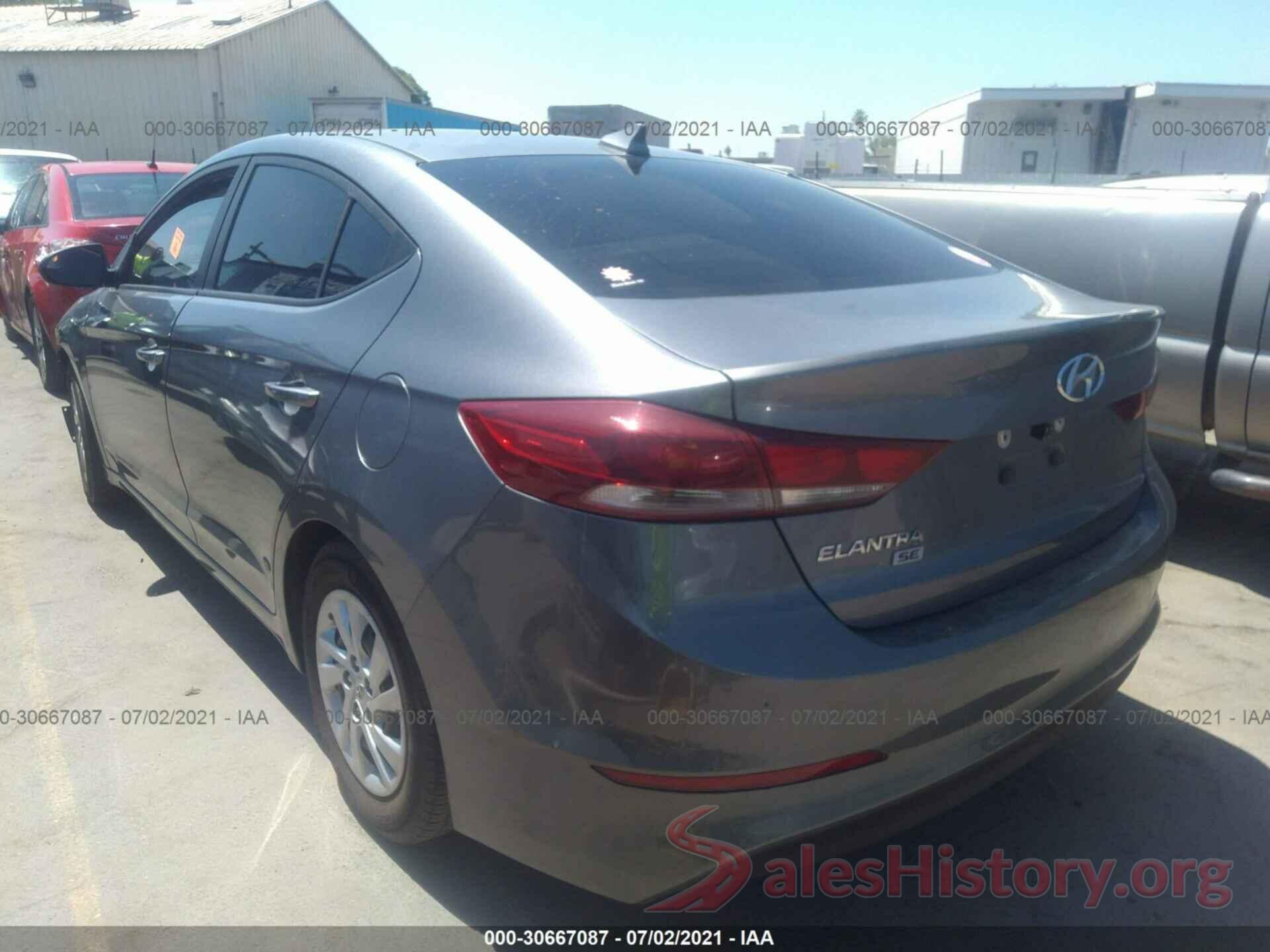 KMHD74LF5HU149945 2017 HYUNDAI ELANTRA