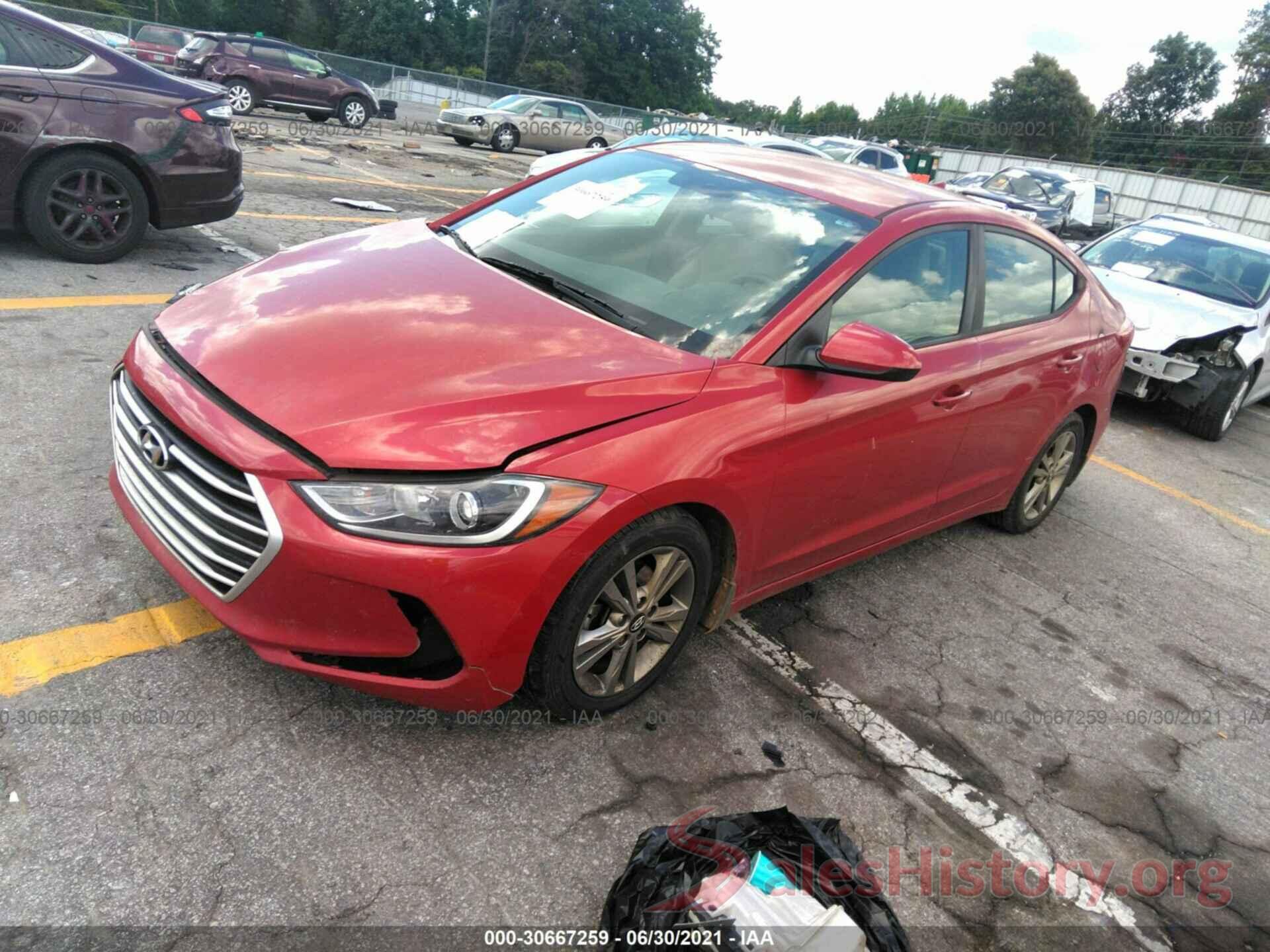 5NPD84LF4HH027301 2017 HYUNDAI ELANTRA