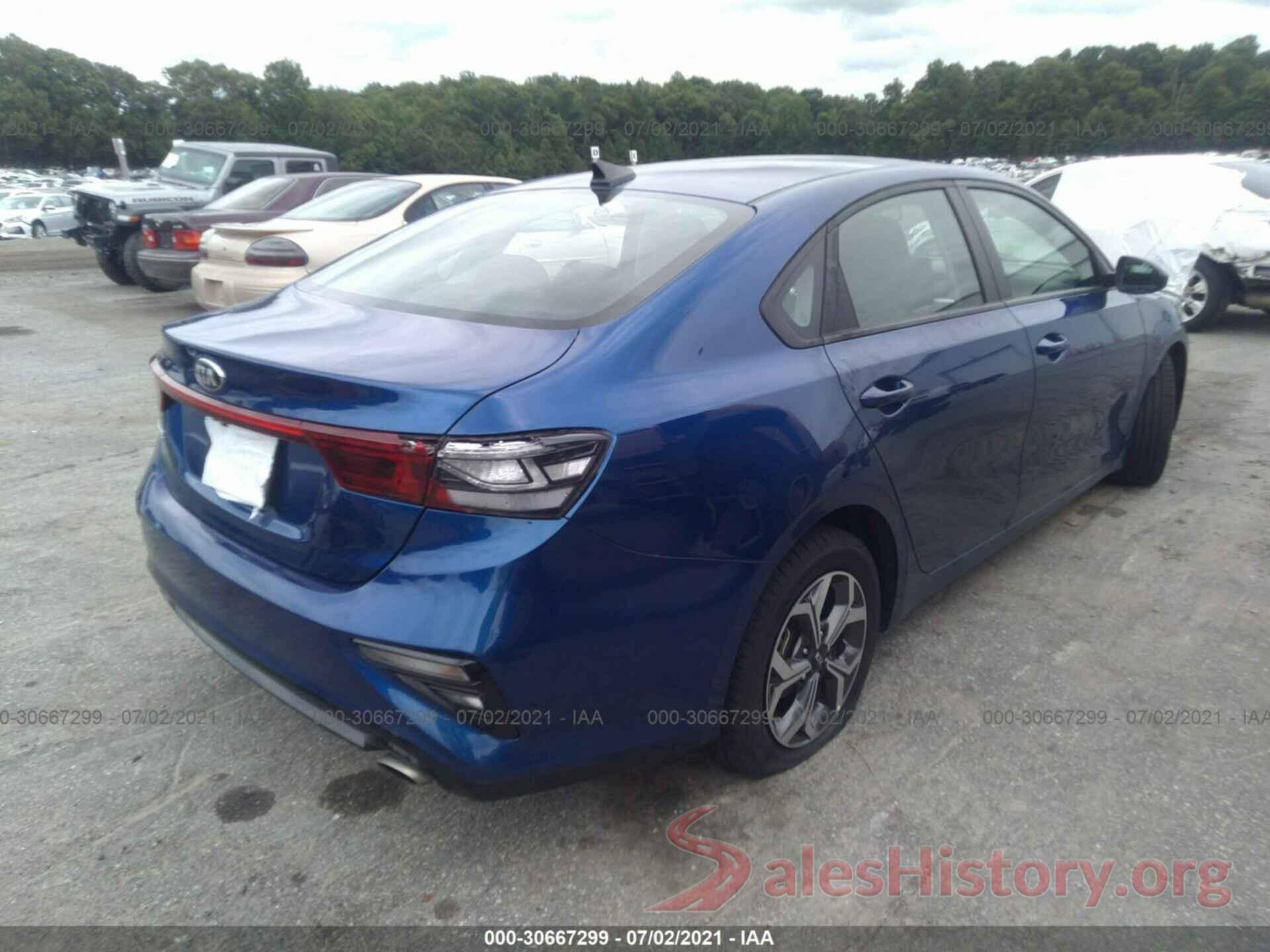 3KPF24AD1KE105766 2019 KIA FORTE