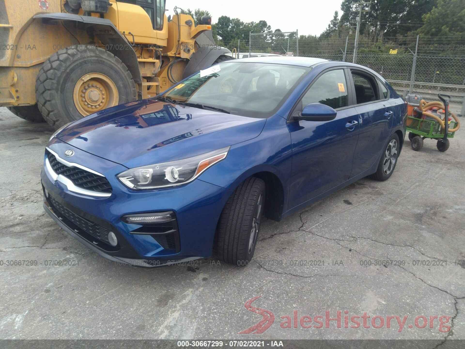 3KPF24AD1KE105766 2019 KIA FORTE