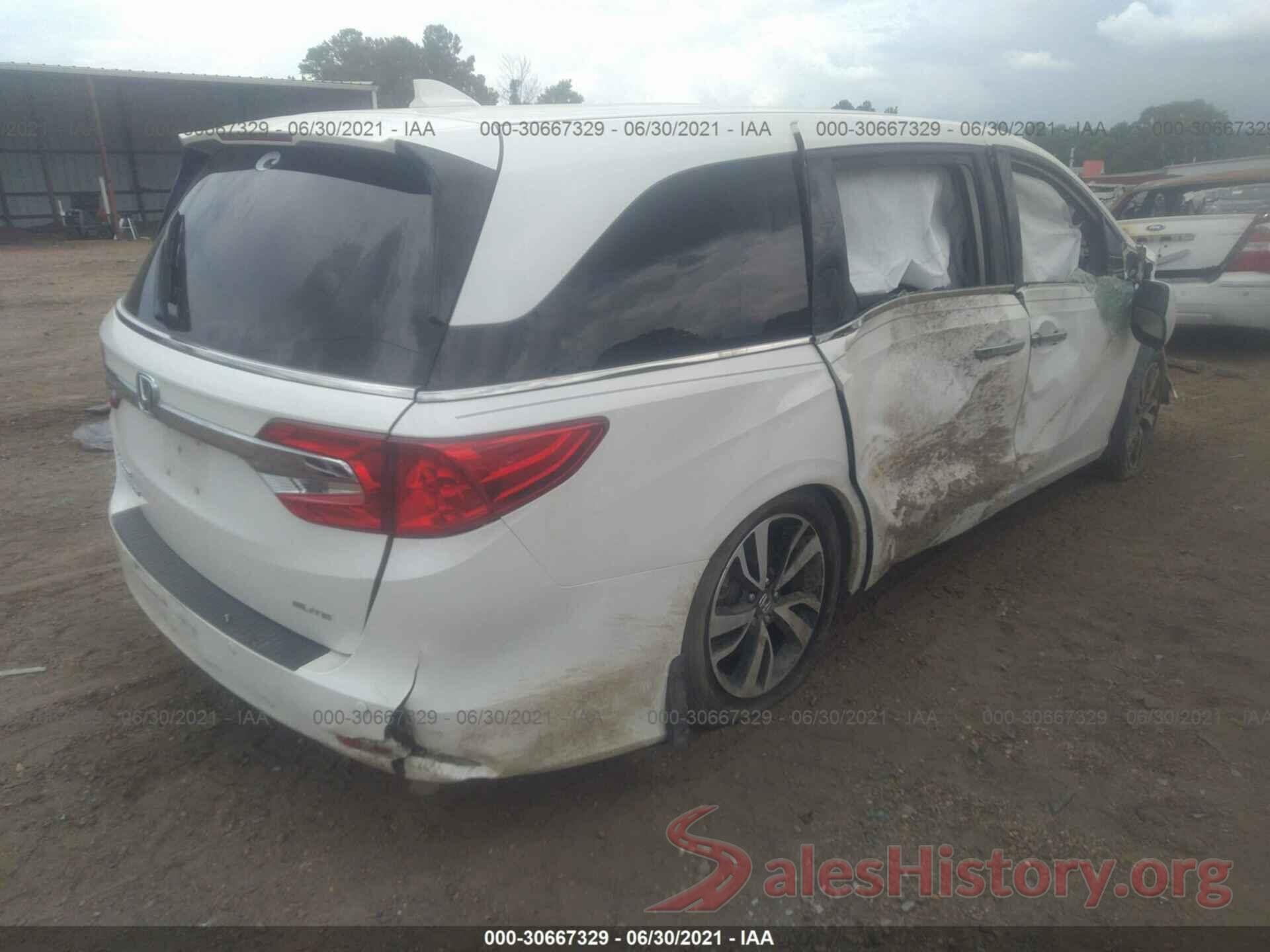 5FNRL6H98KB091091 2019 HONDA ODYSSEY