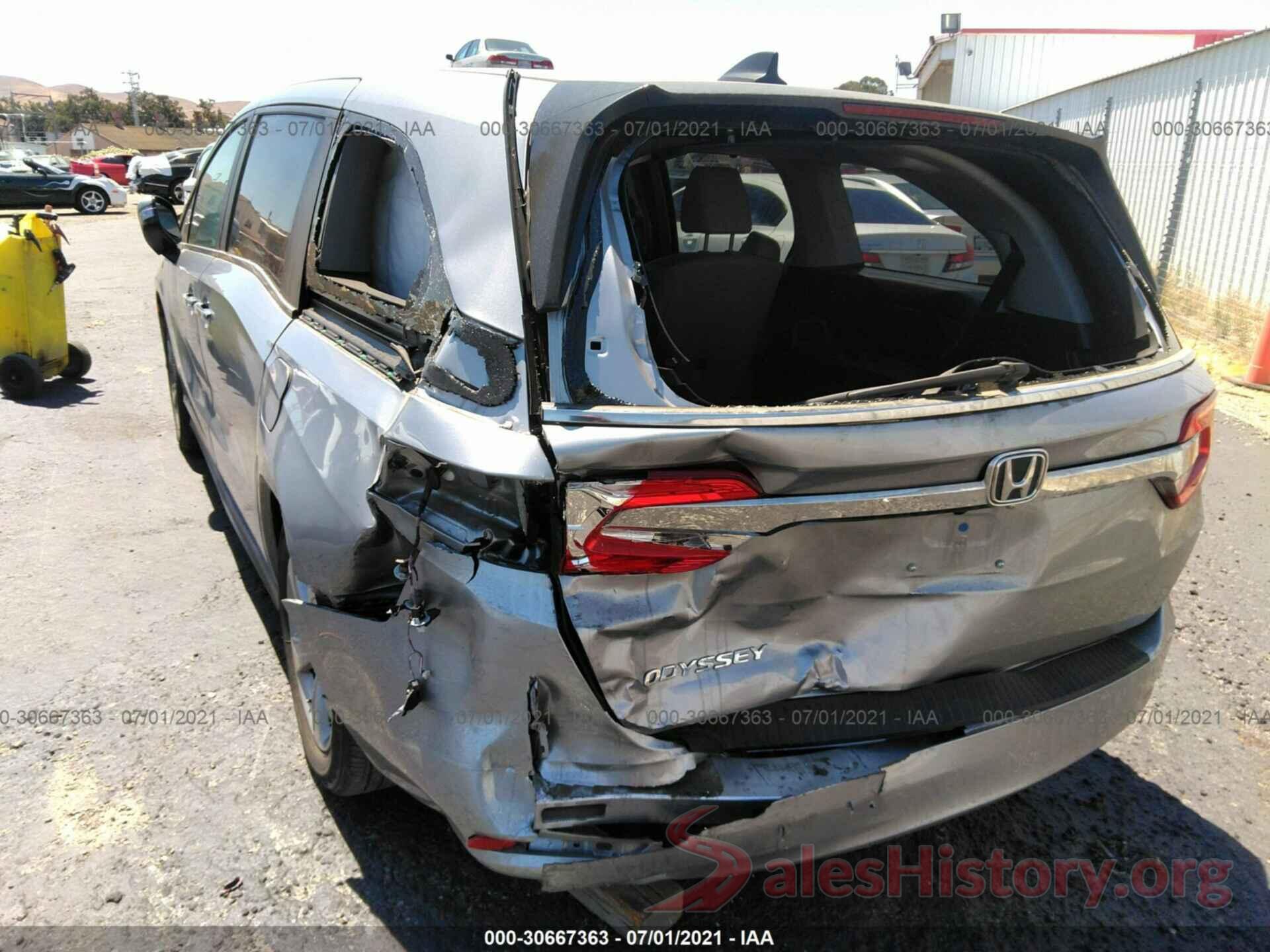 5FNRL6H79JB099231 2018 HONDA ODYSSEY