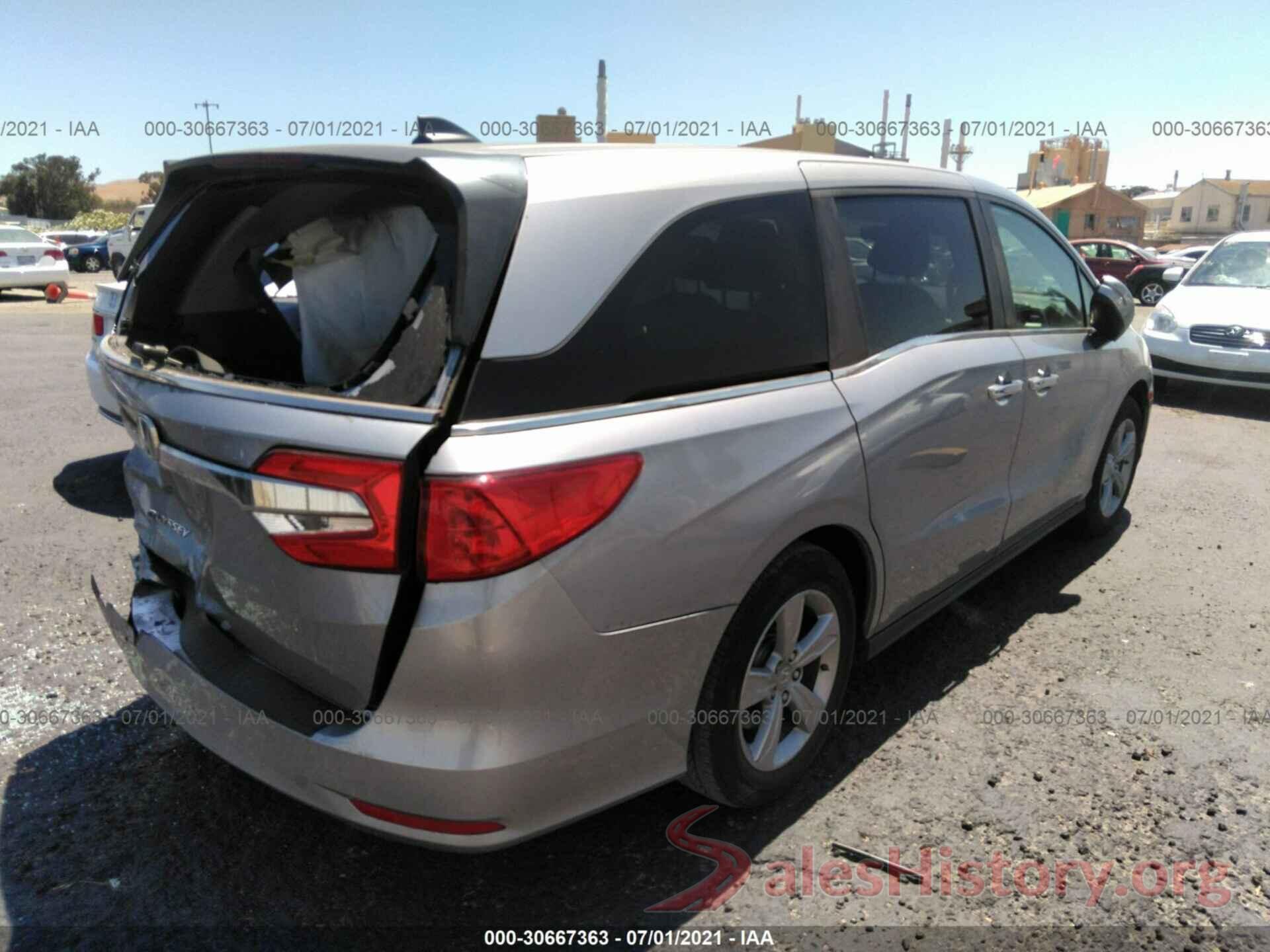 5FNRL6H79JB099231 2018 HONDA ODYSSEY