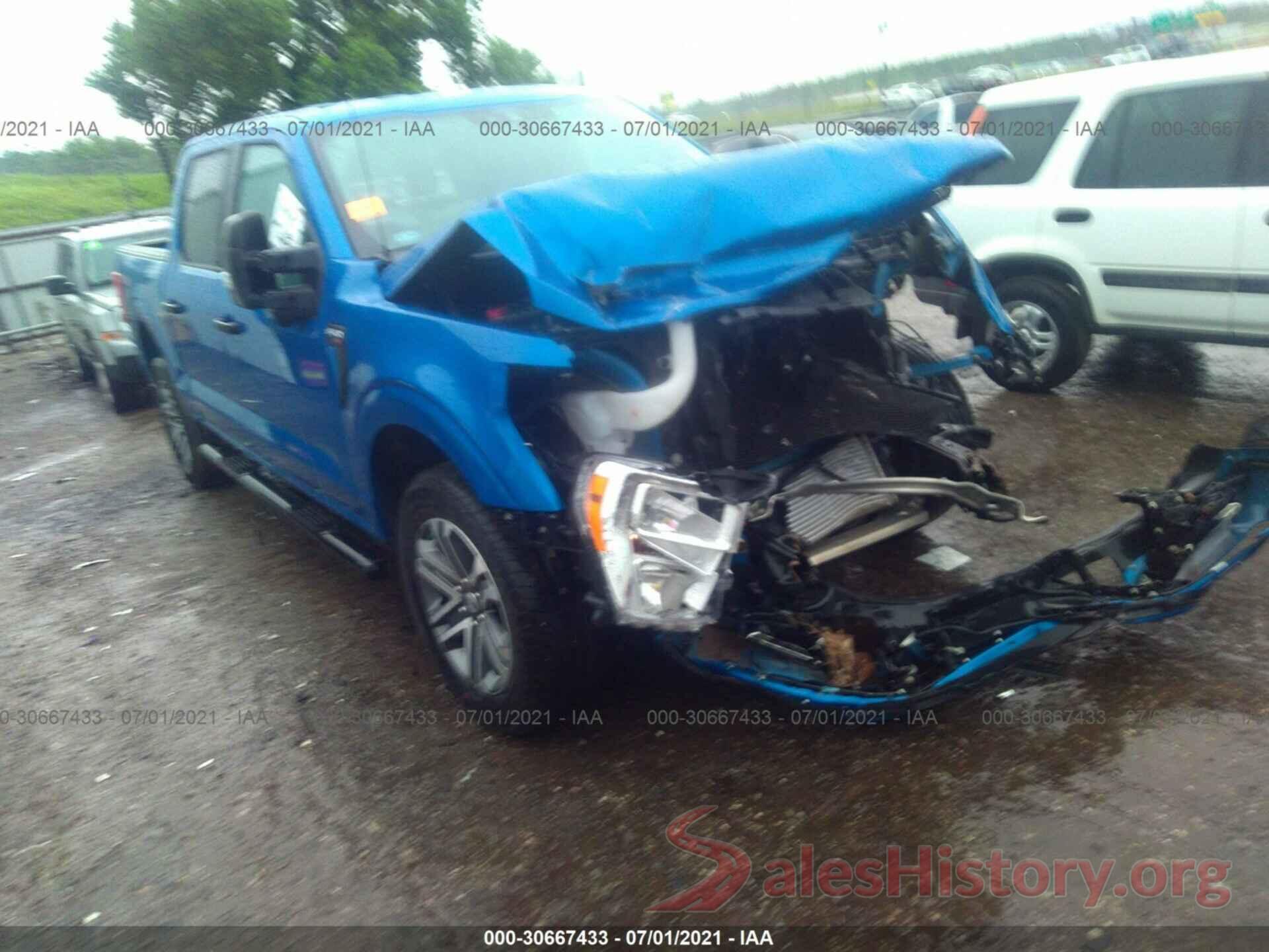 1FTFW1E86MKD33228 2021 FORD F-150