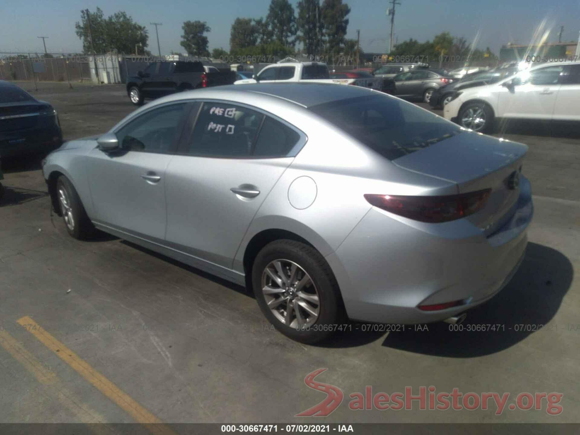 3MZBPAA74MM203222 2021 MAZDA MAZDA3 SEDAN