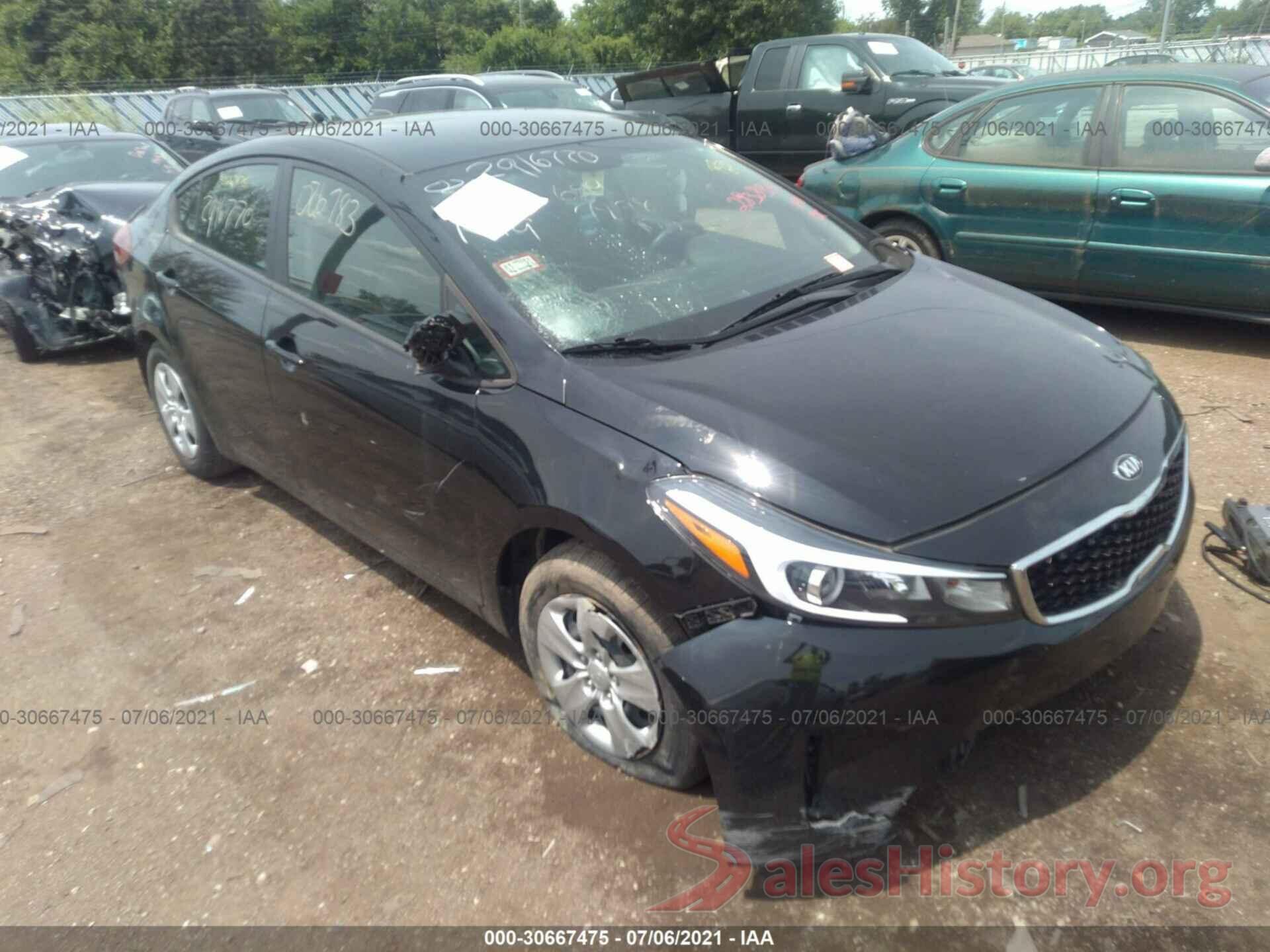 3KPFK4A73JE283834 2018 KIA FORTE