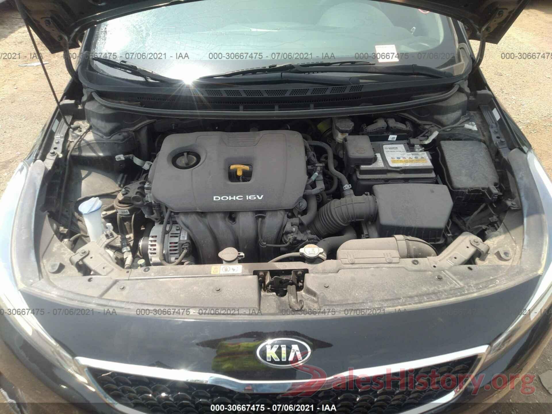 3KPFK4A73JE283834 2018 KIA FORTE