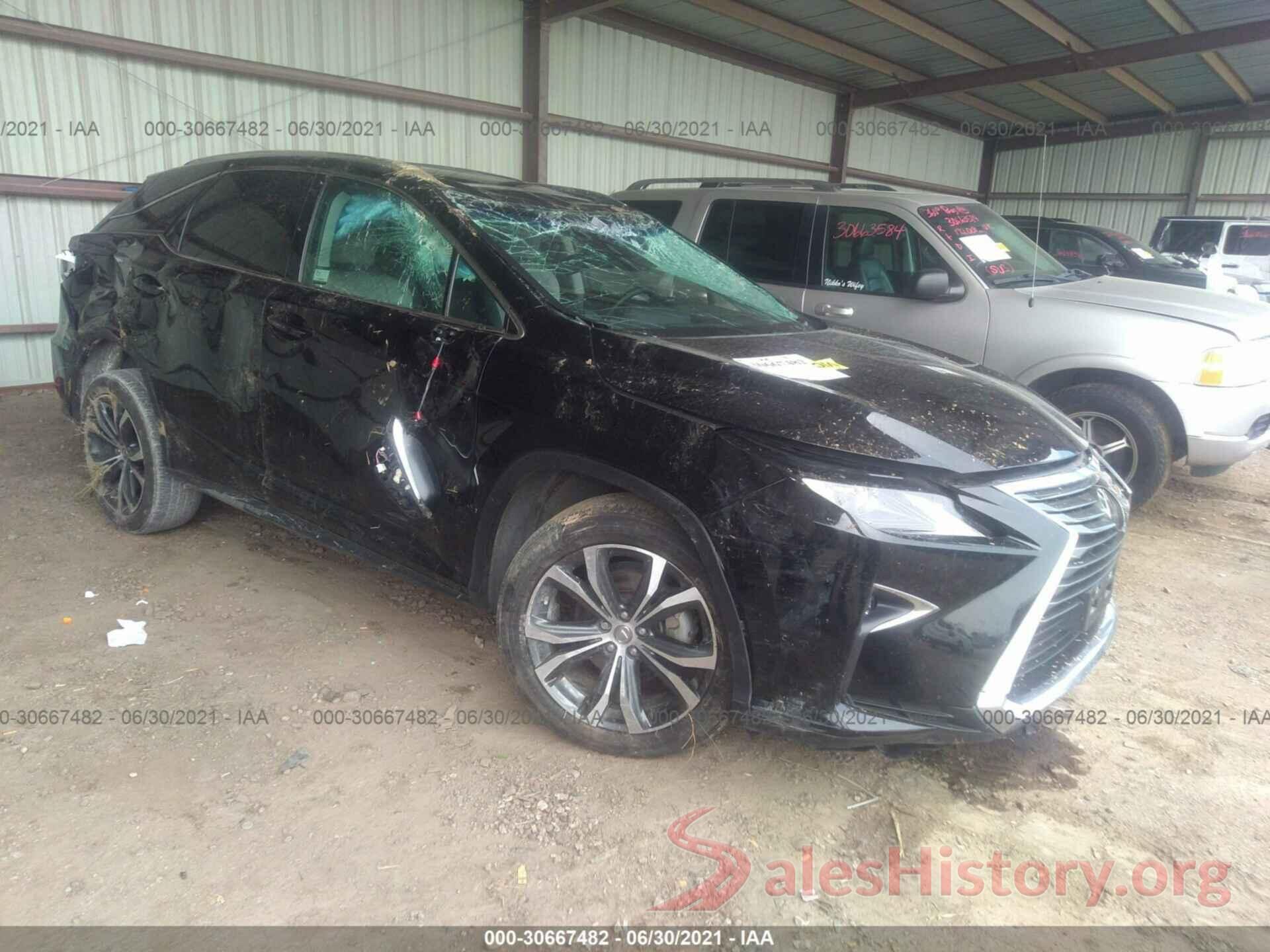 2T2BZMCA8HC130633 2017 LEXUS RX