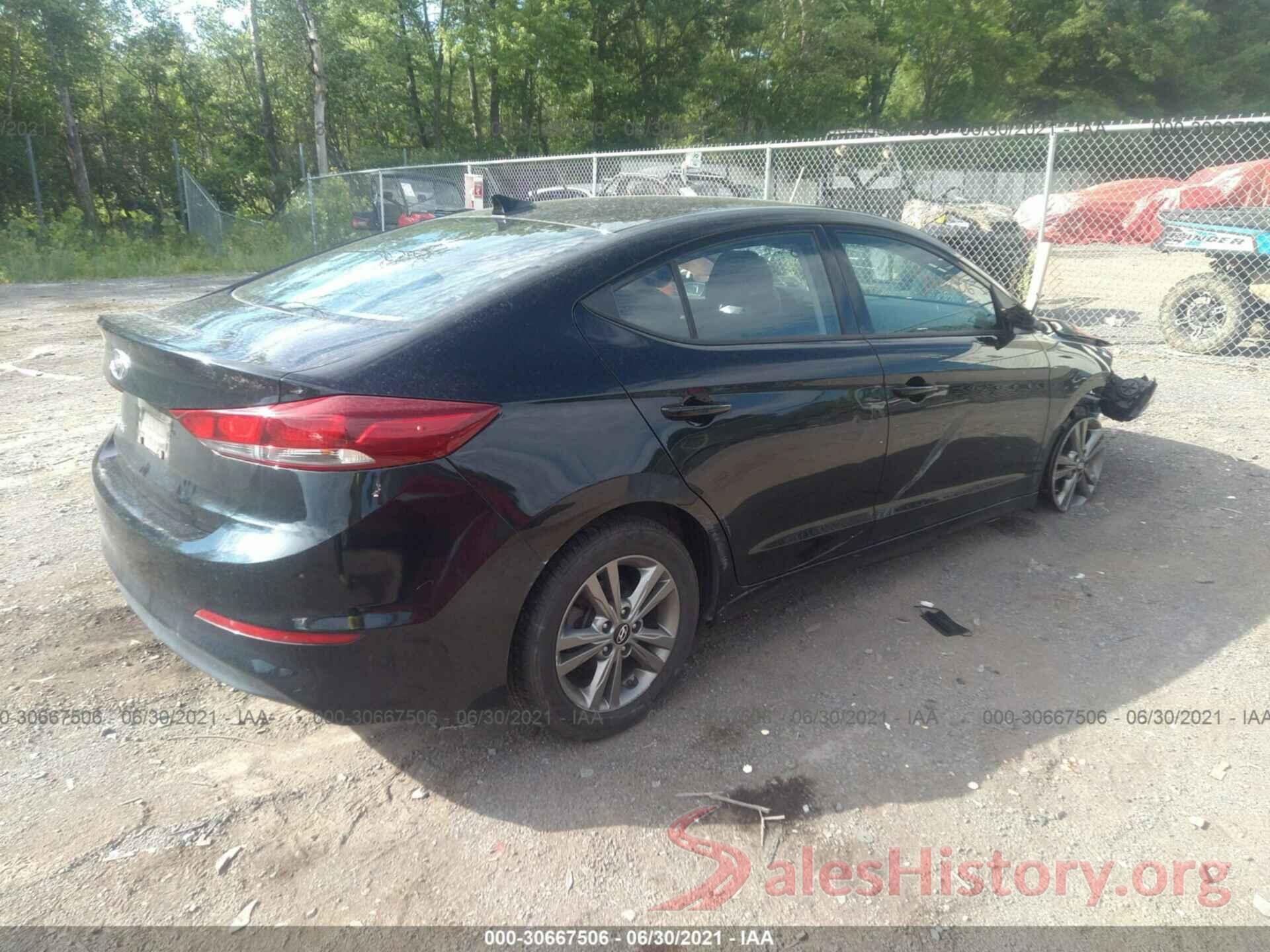 5NPD84LF4JH374195 2018 HYUNDAI ELANTRA