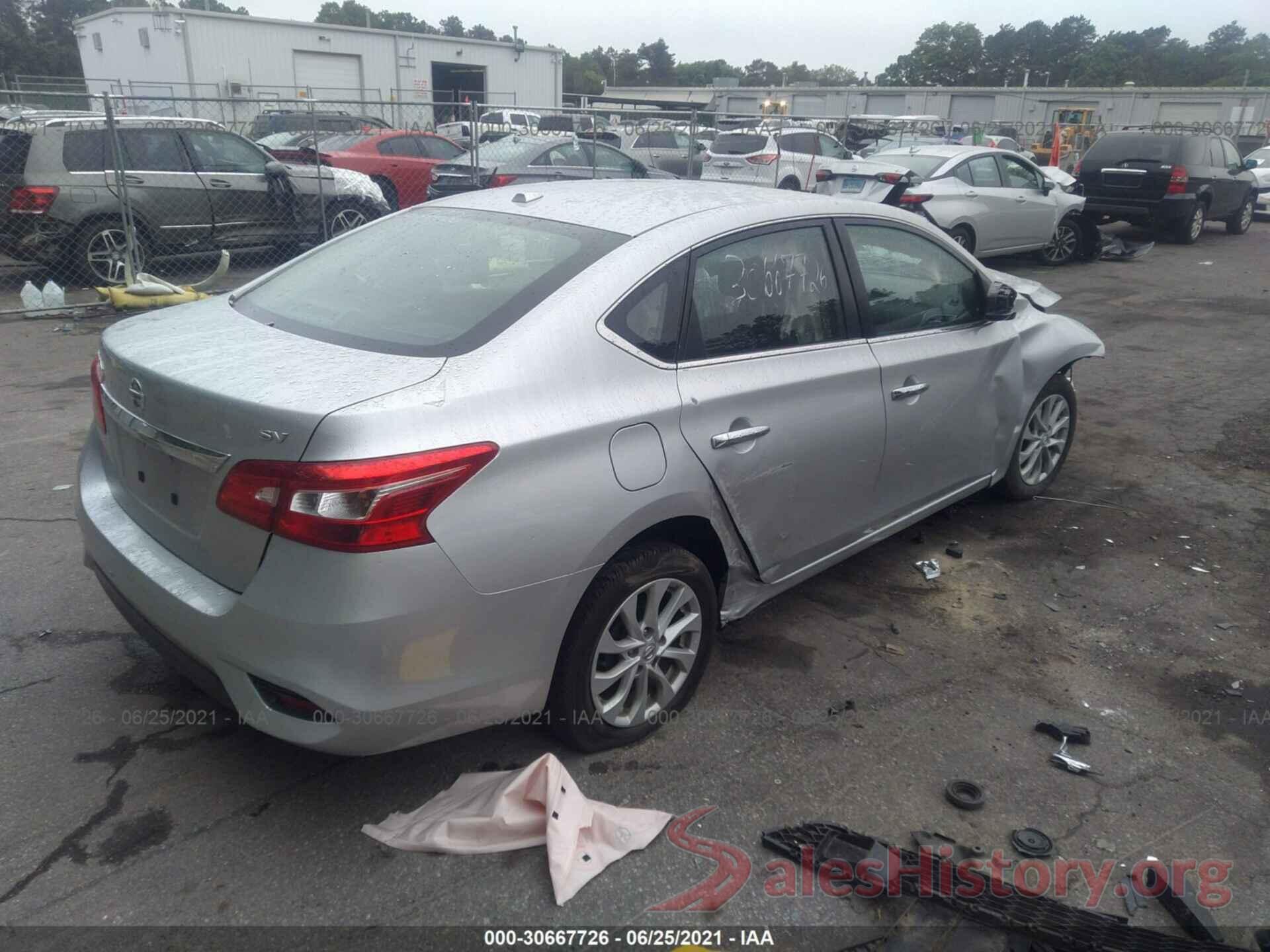 3N1AB7APXKY373139 2019 NISSAN SENTRA