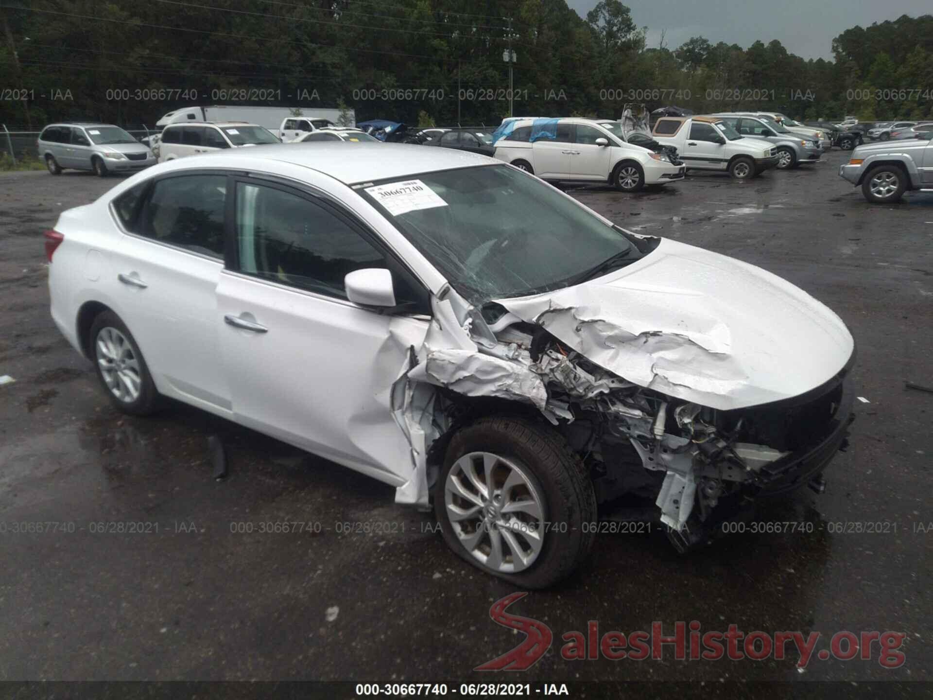 3N1AB7AP6KY416147 2019 NISSAN SENTRA