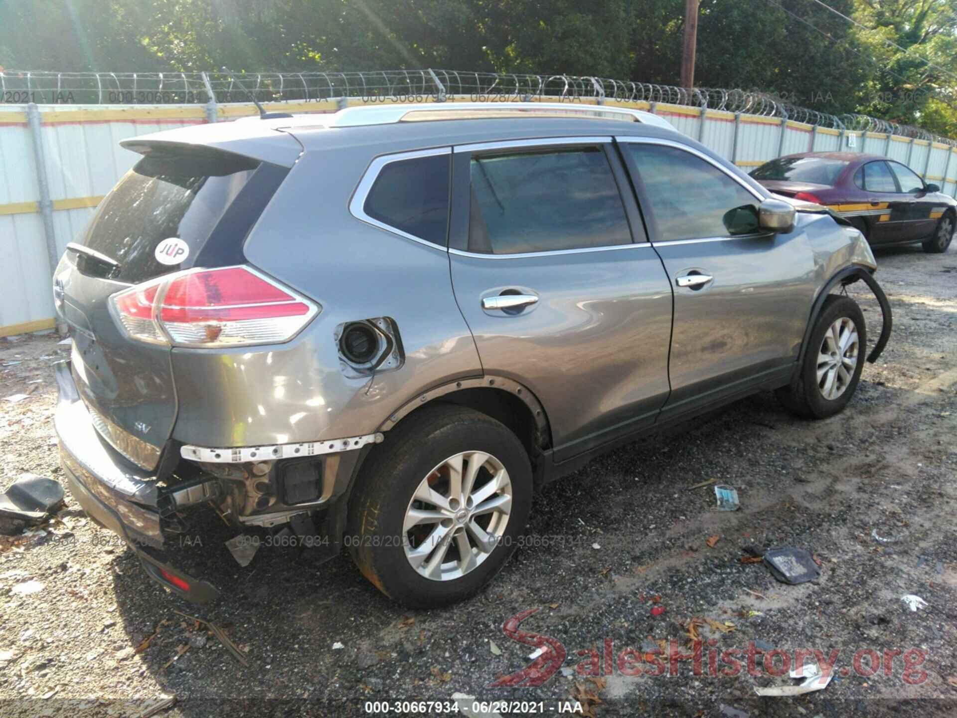 KNMAT2MT5GP615950 2016 NISSAN ROGUE