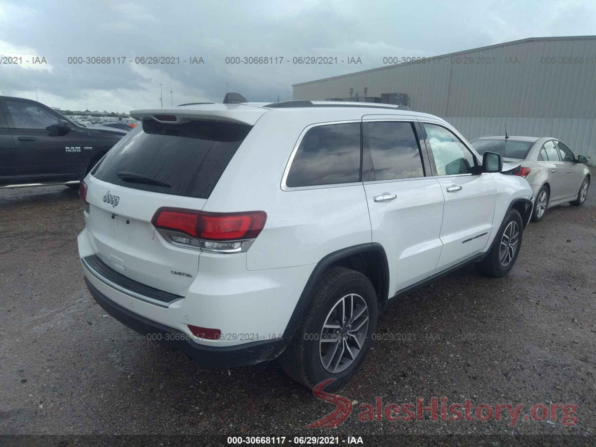 1C4RJEBG3LC295030 2020 JEEP GRAND CHEROKEE