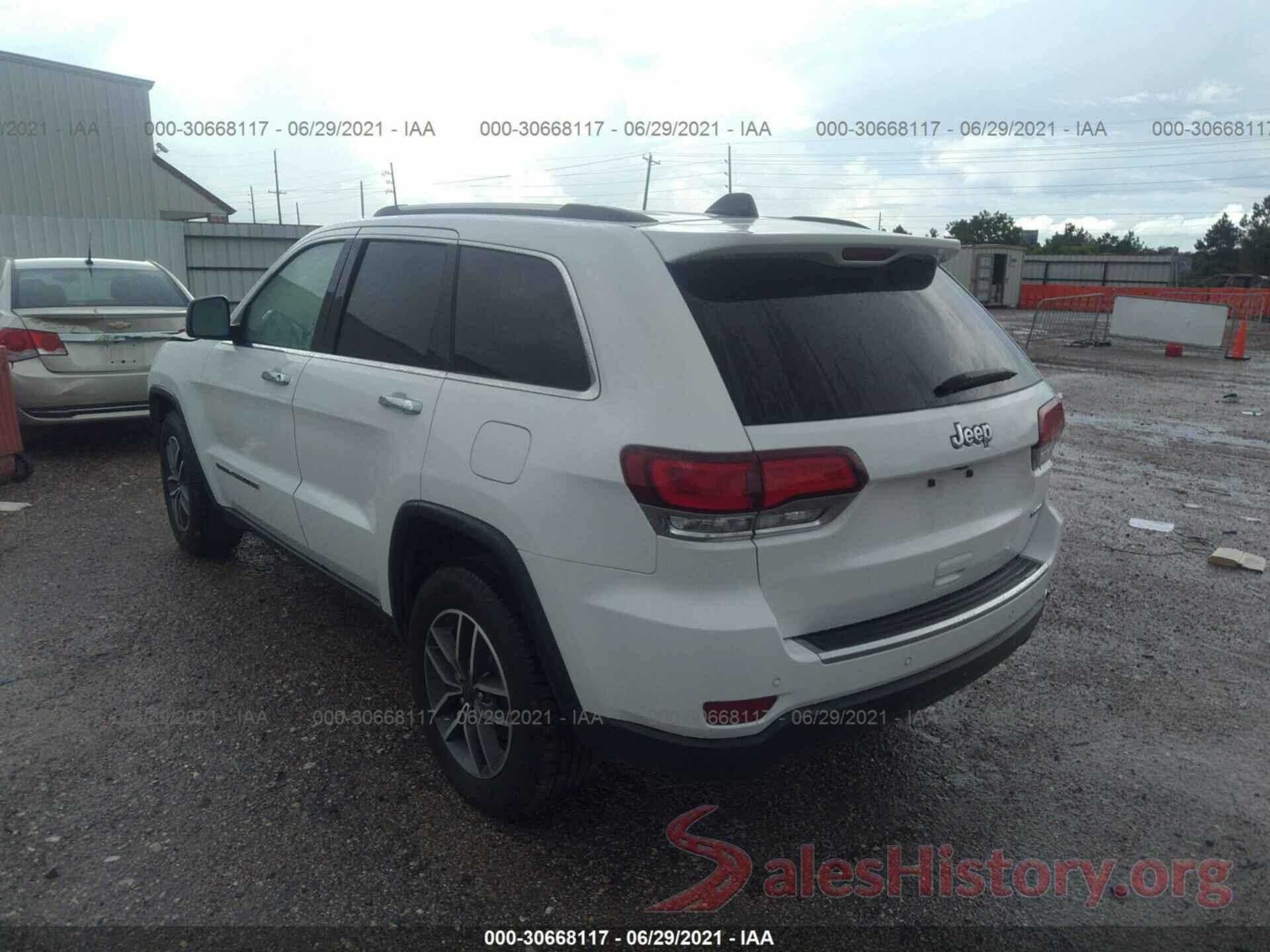 1C4RJEBG3LC295030 2020 JEEP GRAND CHEROKEE