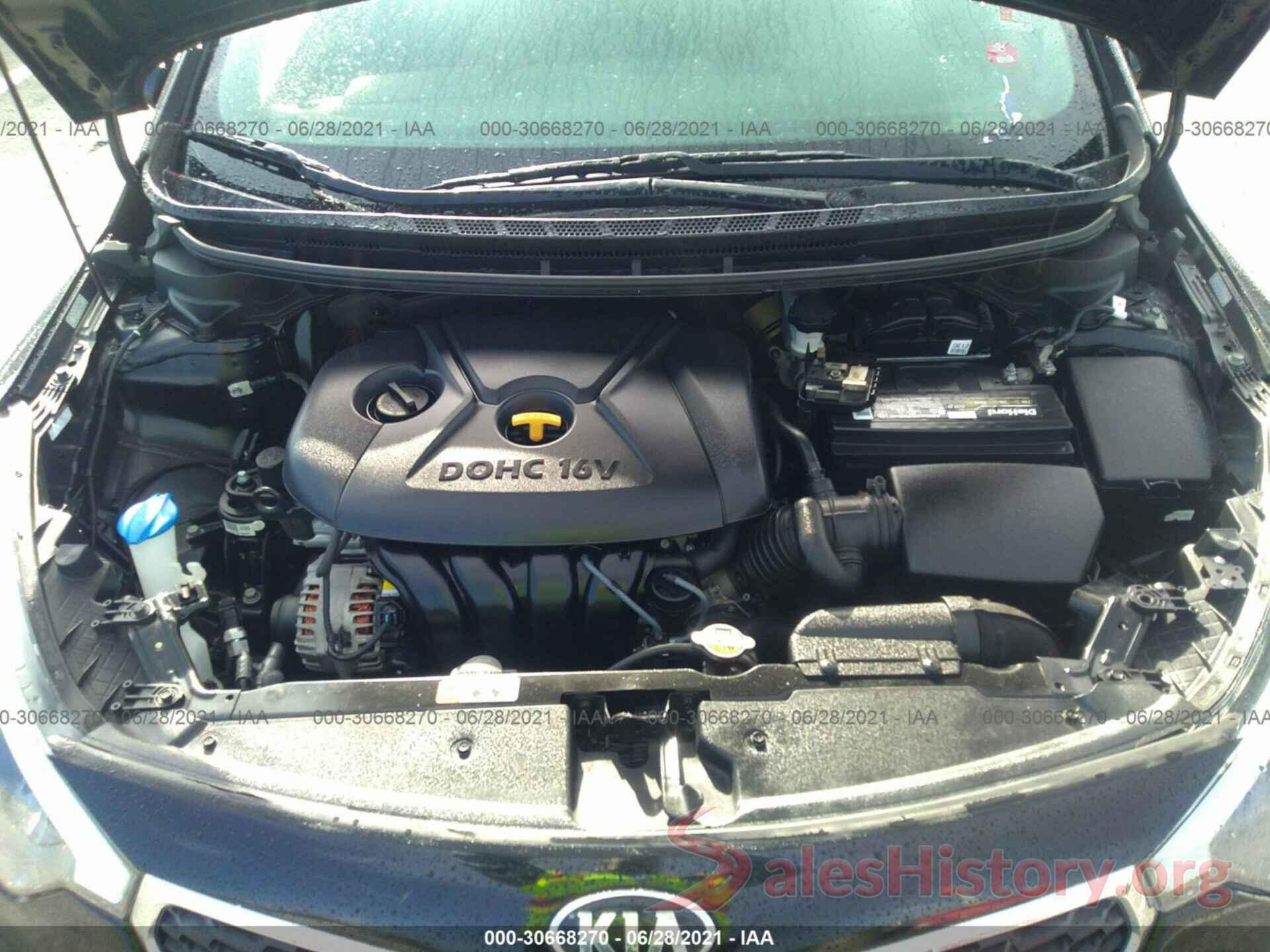 KNAFK4A65G5615099 2016 KIA FORTE