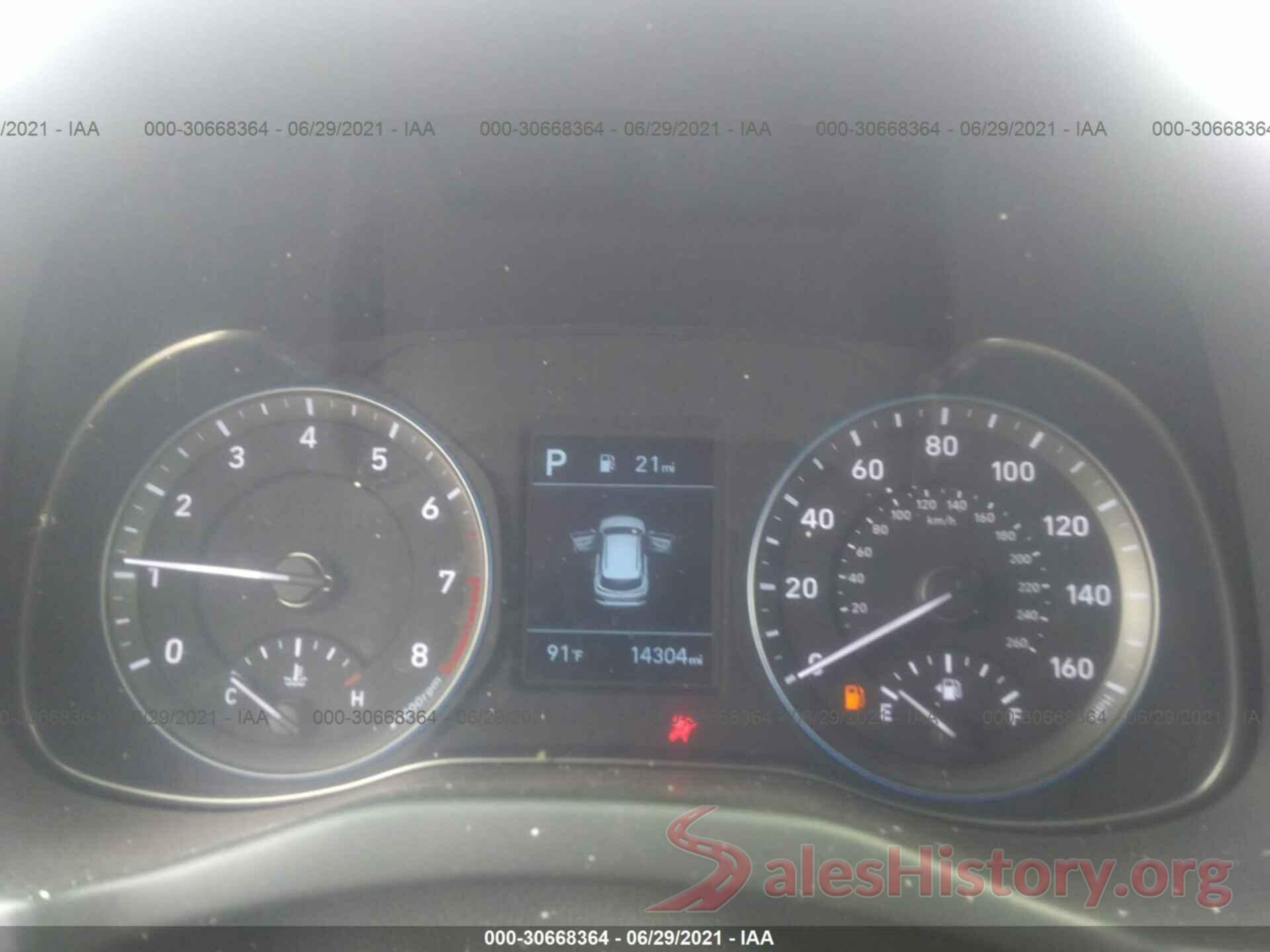 KM8K12AA7MU664010 2021 HYUNDAI KONA