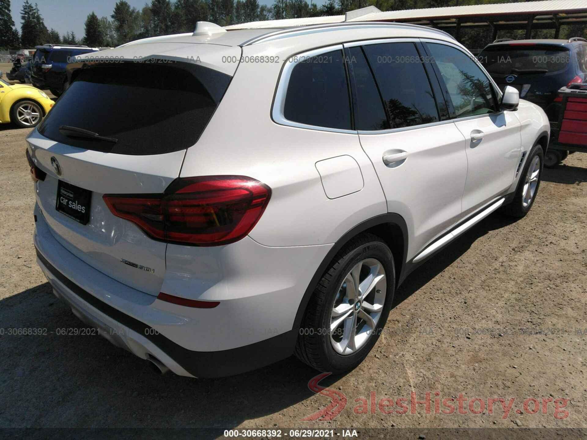 5UXTY3C09LLE55341 2020 BMW X3