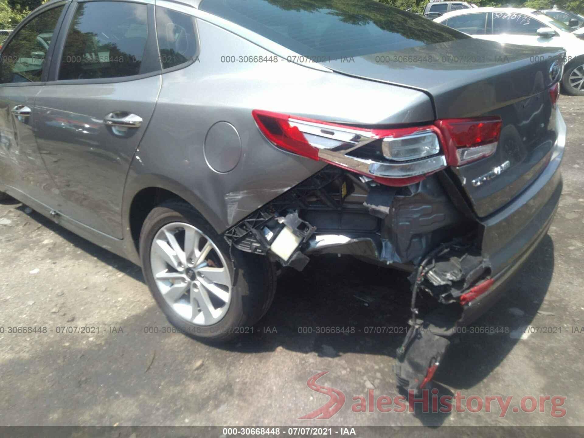 5XXGT4L37GG072339 2016 KIA OPTIMA