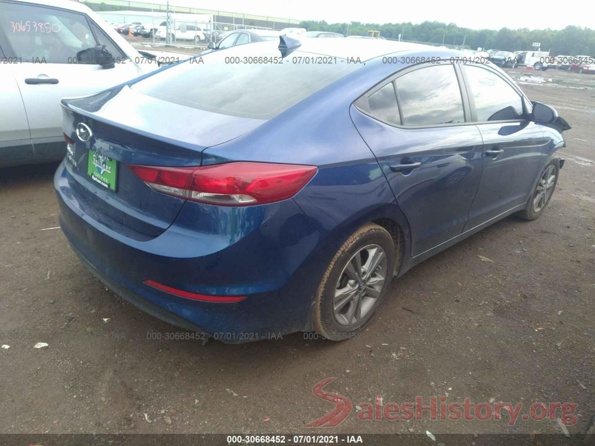 5NPD84LF7JH389659 2018 HYUNDAI ELANTRA