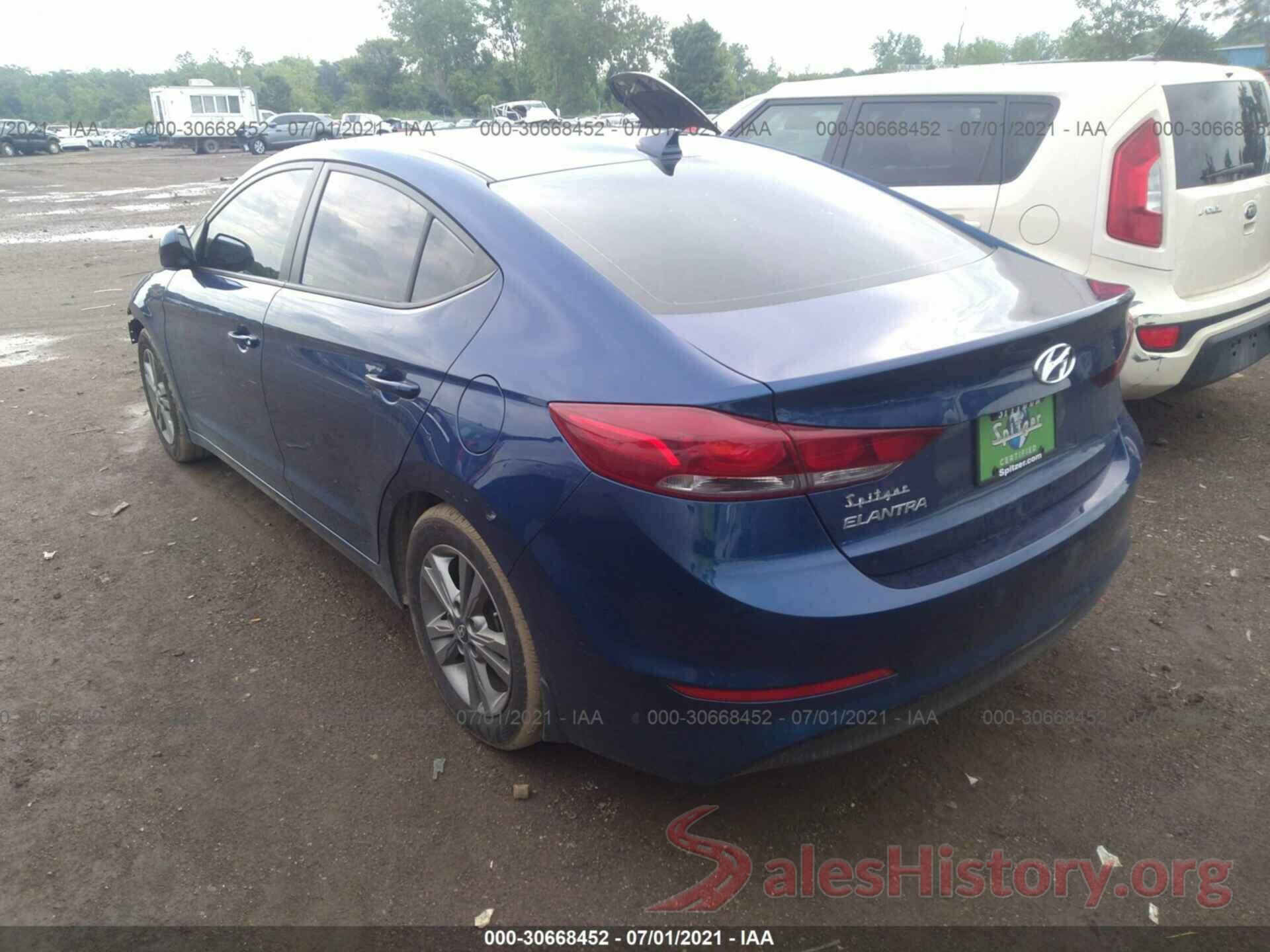 5NPD84LF7JH389659 2018 HYUNDAI ELANTRA