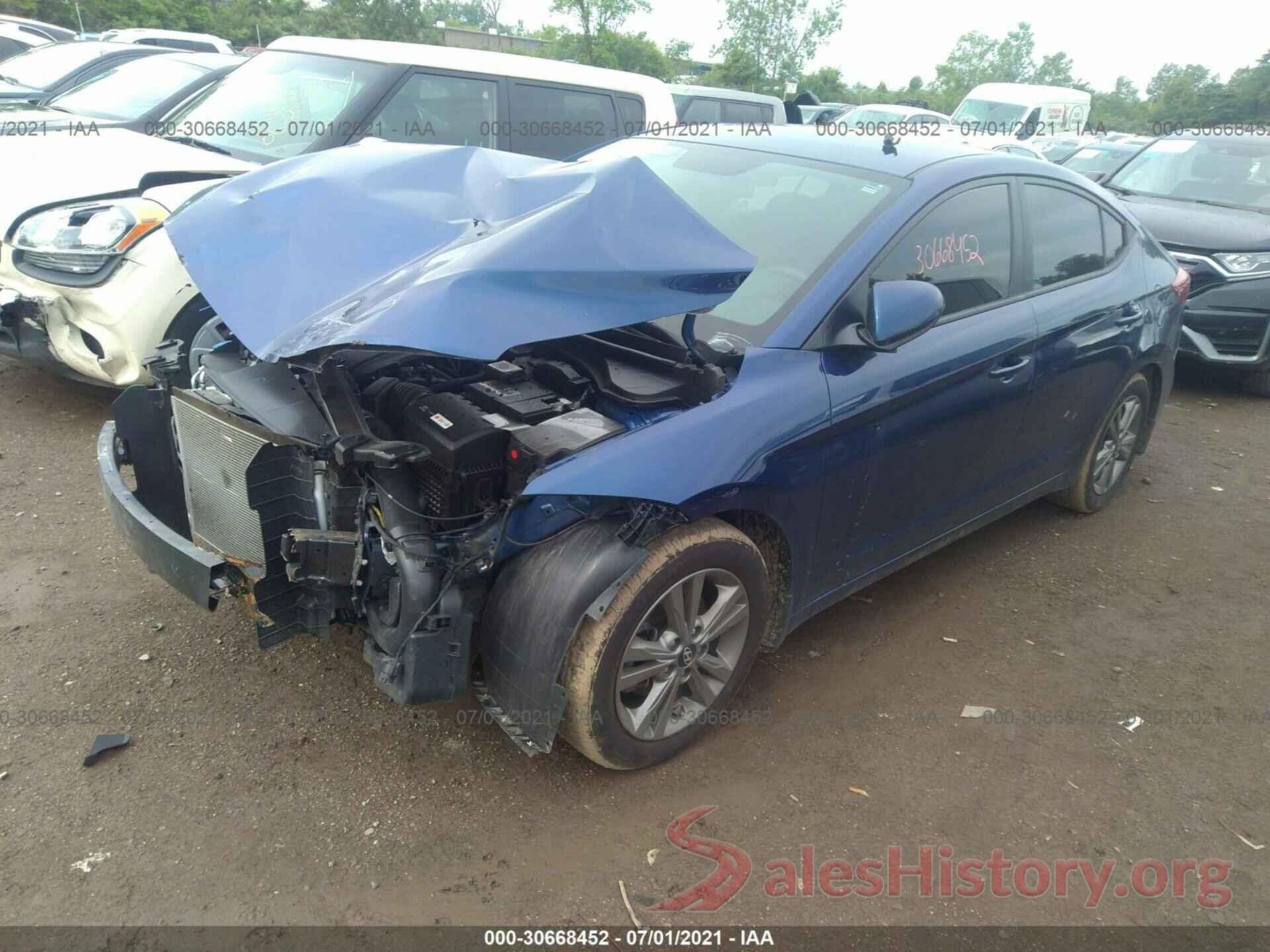 5NPD84LF7JH389659 2018 HYUNDAI ELANTRA