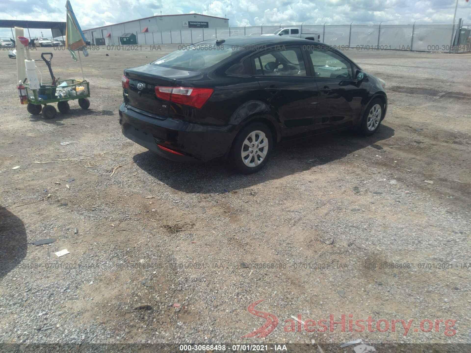 KNADN4A3XG6686085 2016 KIA RIO