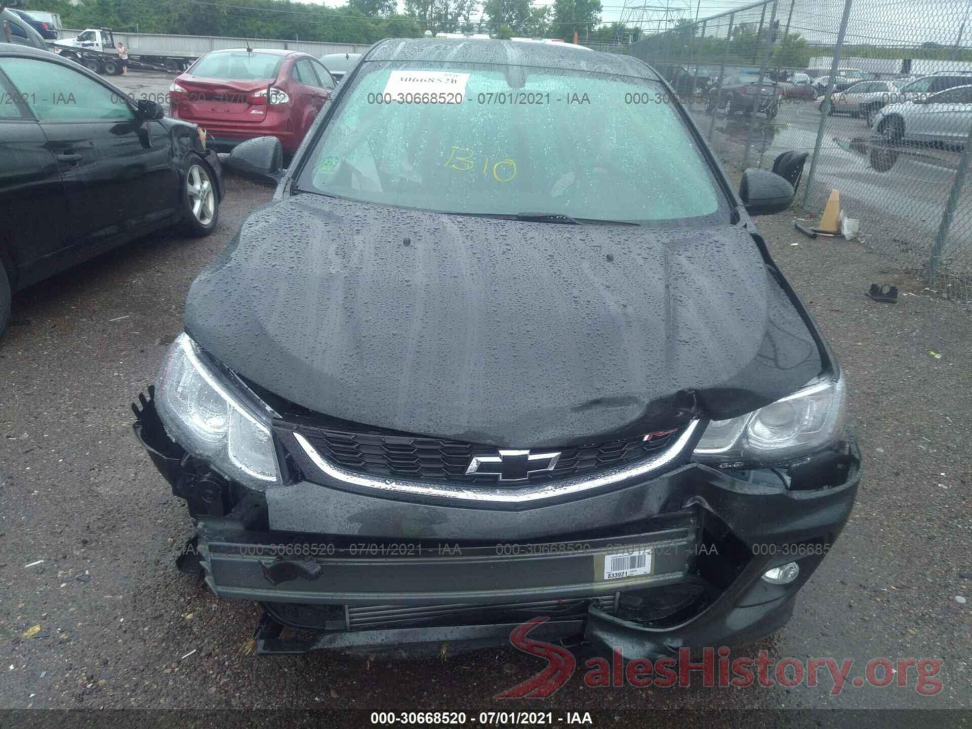 1G1JD6SB4L4102997 2020 CHEVROLET SONIC