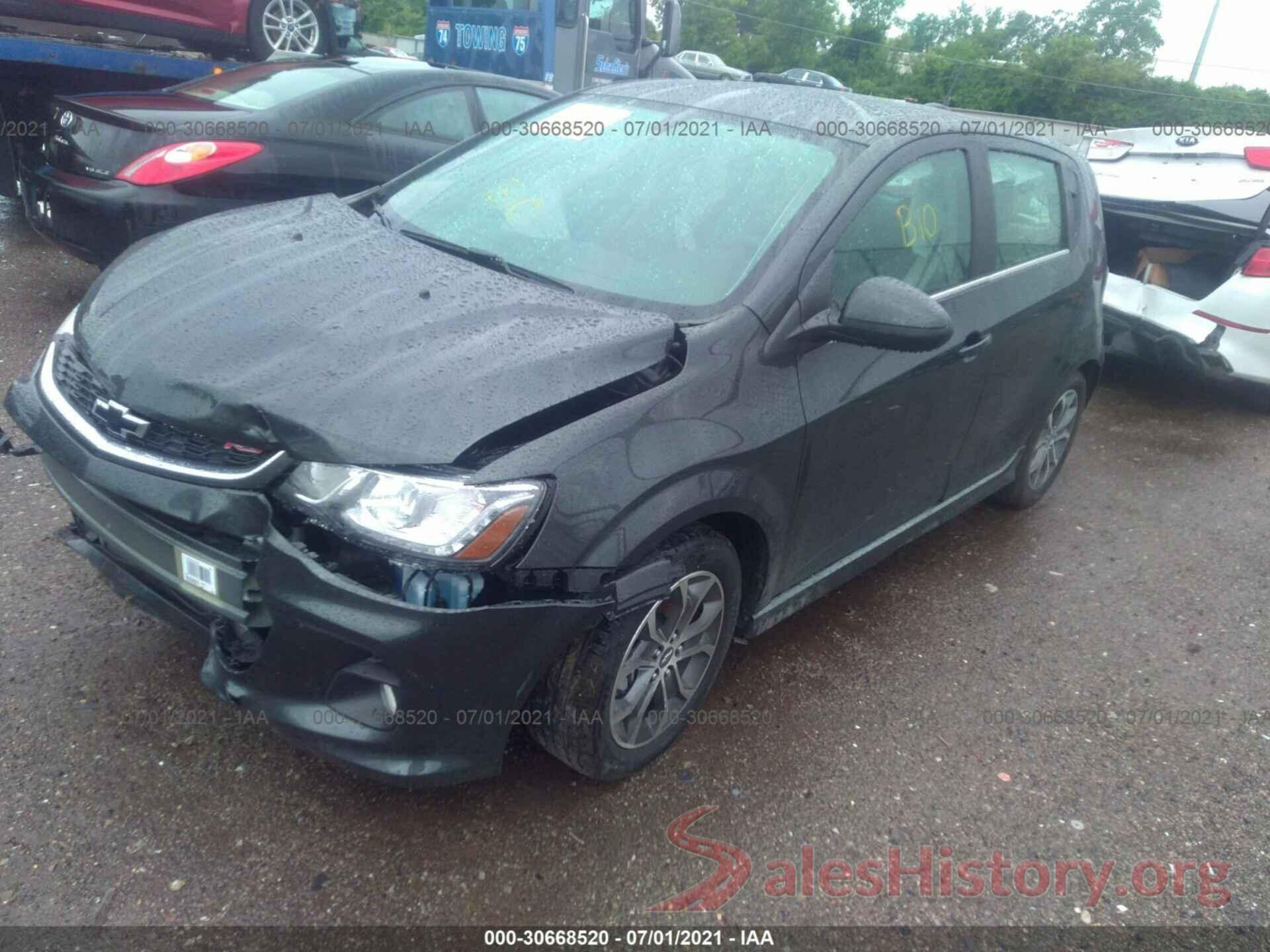 1G1JD6SB4L4102997 2020 CHEVROLET SONIC