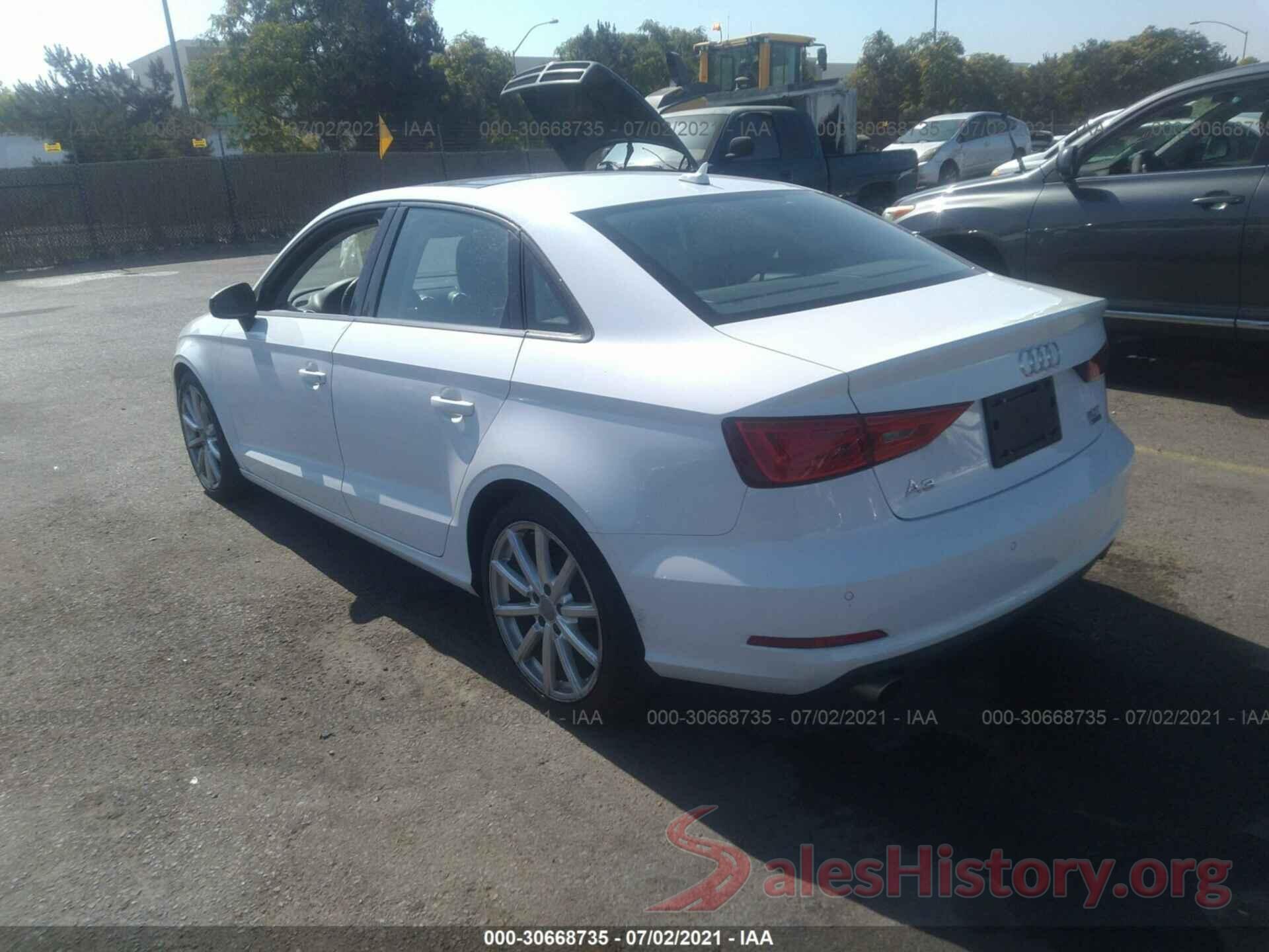 WAUB8GFF9G1113033 2016 AUDI A3