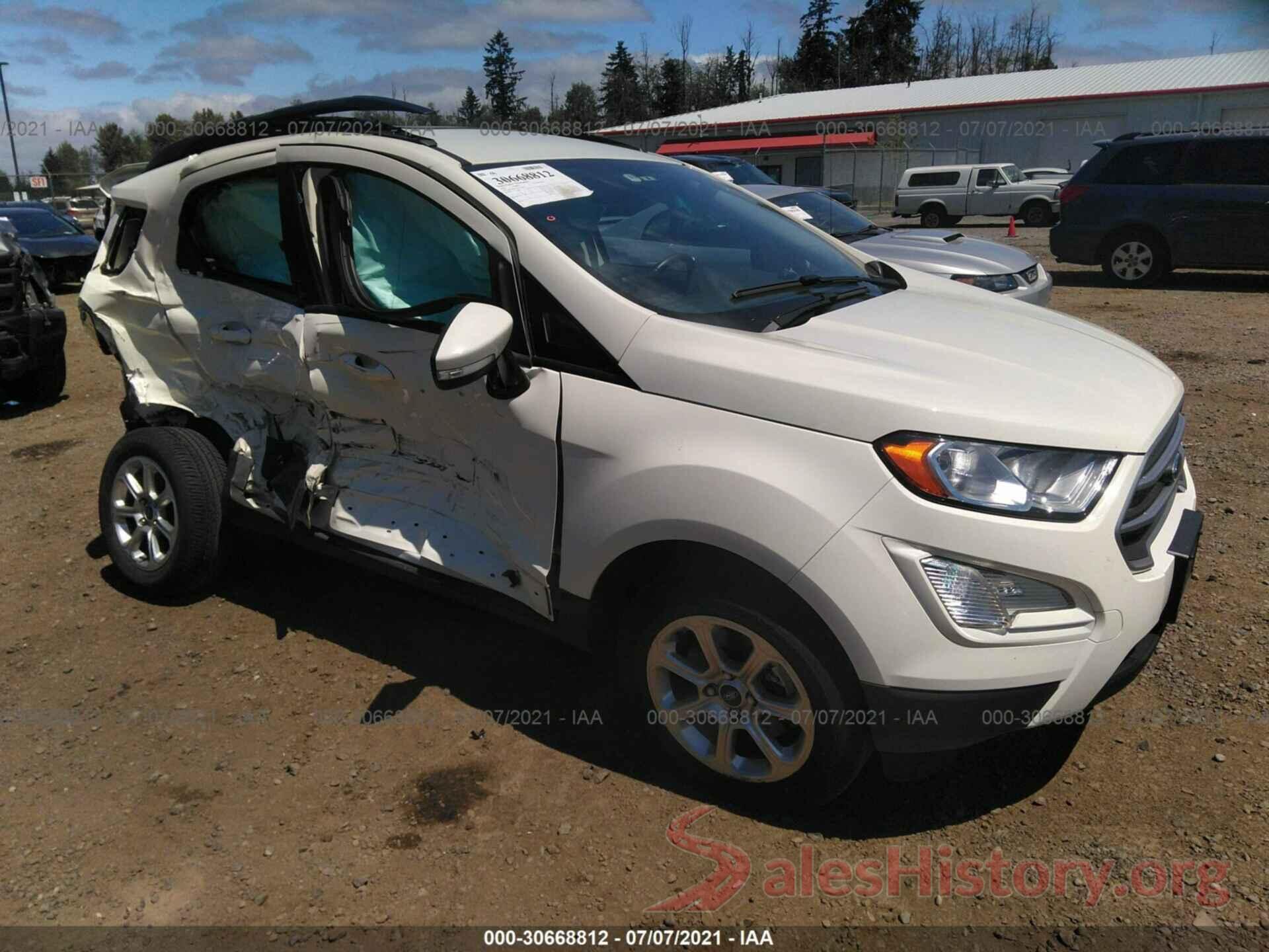 MAJ3S2GEXLC320052 2020 FORD ECOSPORT