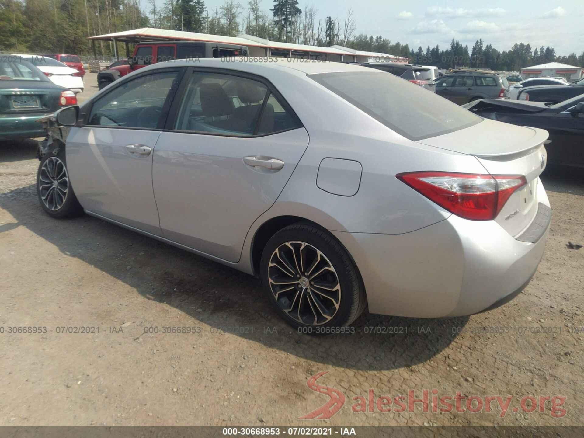 2T1BURHE7GC589792 2016 TOYOTA COROLLA