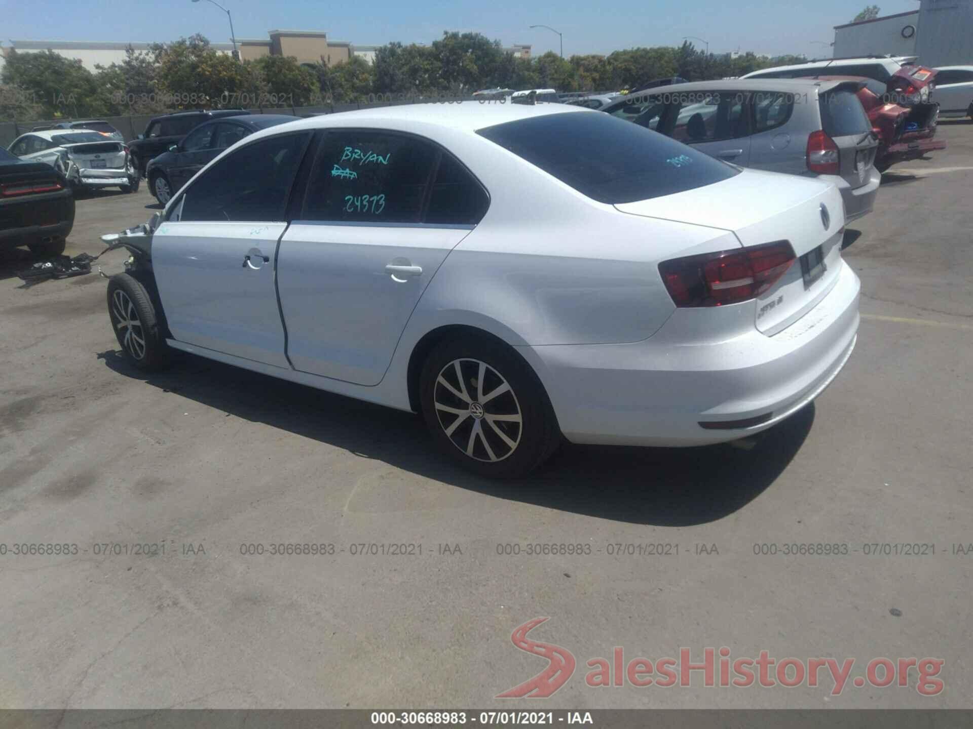 3VWDB7AJ2HM371792 2017 VOLKSWAGEN JETTA