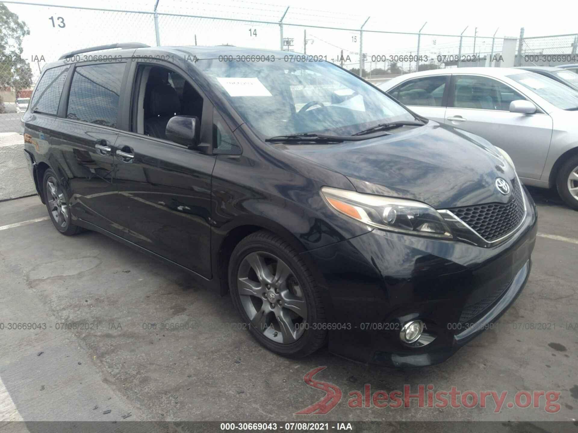 5TDXK3DCXGS756148 2016 TOYOTA SIENNA