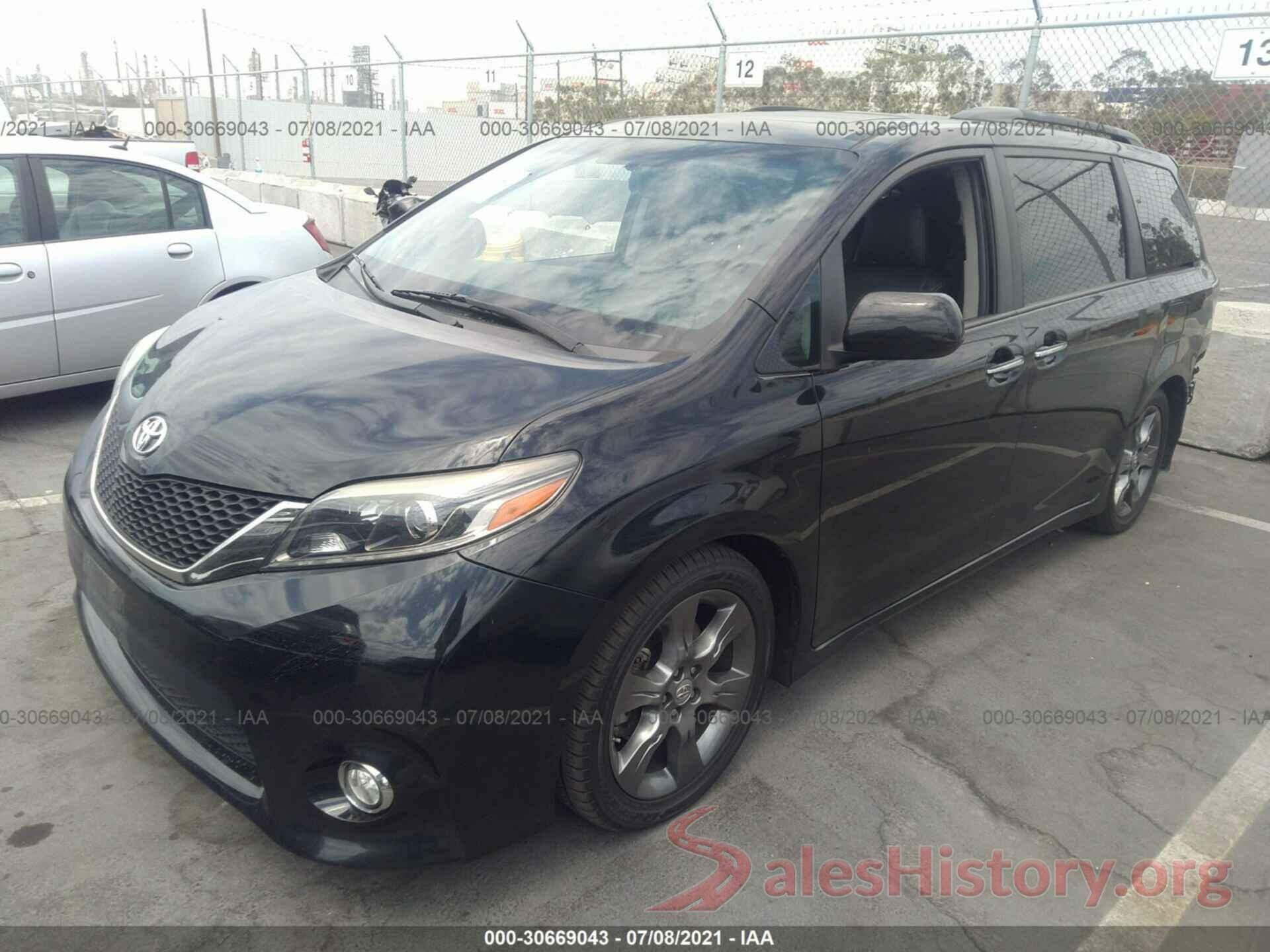 5TDXK3DCXGS756148 2016 TOYOTA SIENNA