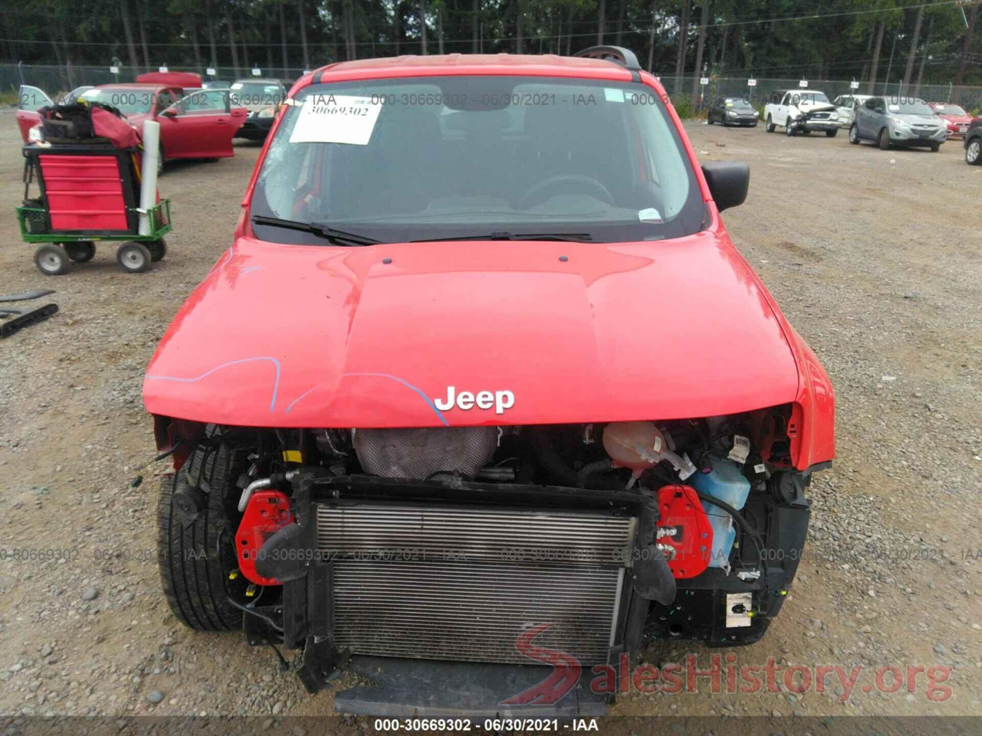 ZACCJAAB9HPG07519 2017 JEEP RENEGADE