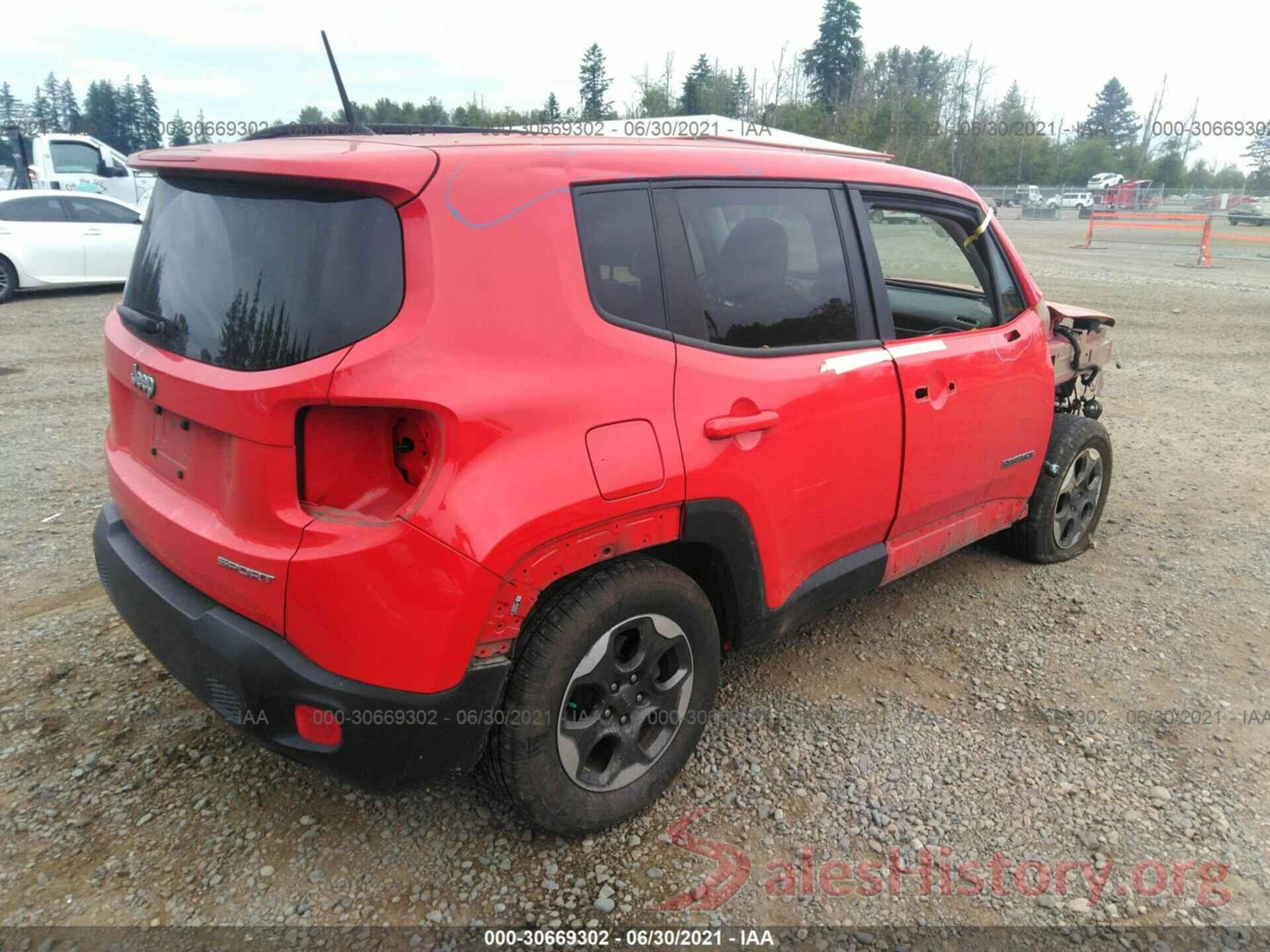 ZACCJAAB9HPG07519 2017 JEEP RENEGADE