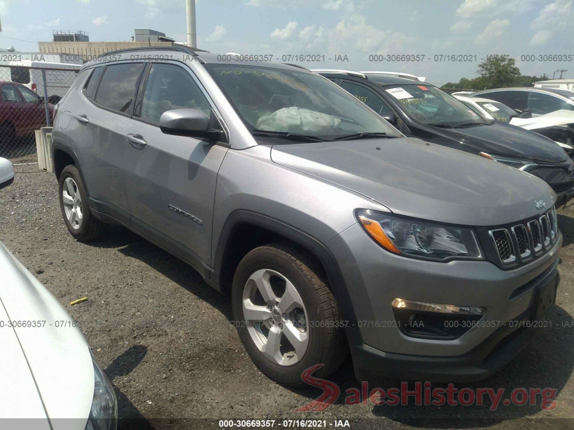 3C4NJDBB9KT724087 2019 JEEP COMPASS